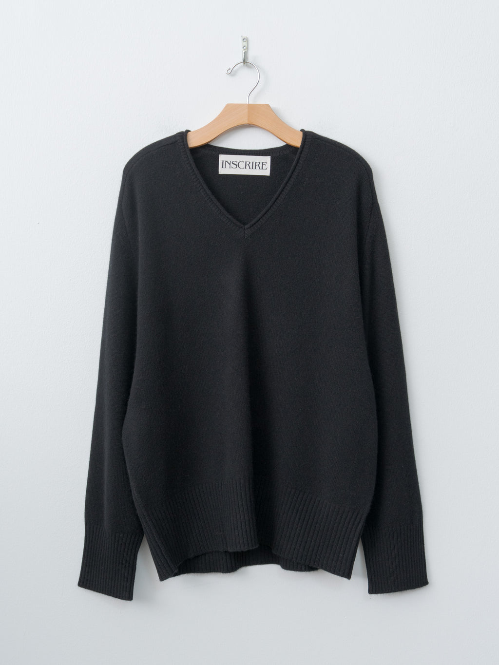 Cashmere V Neck - Black