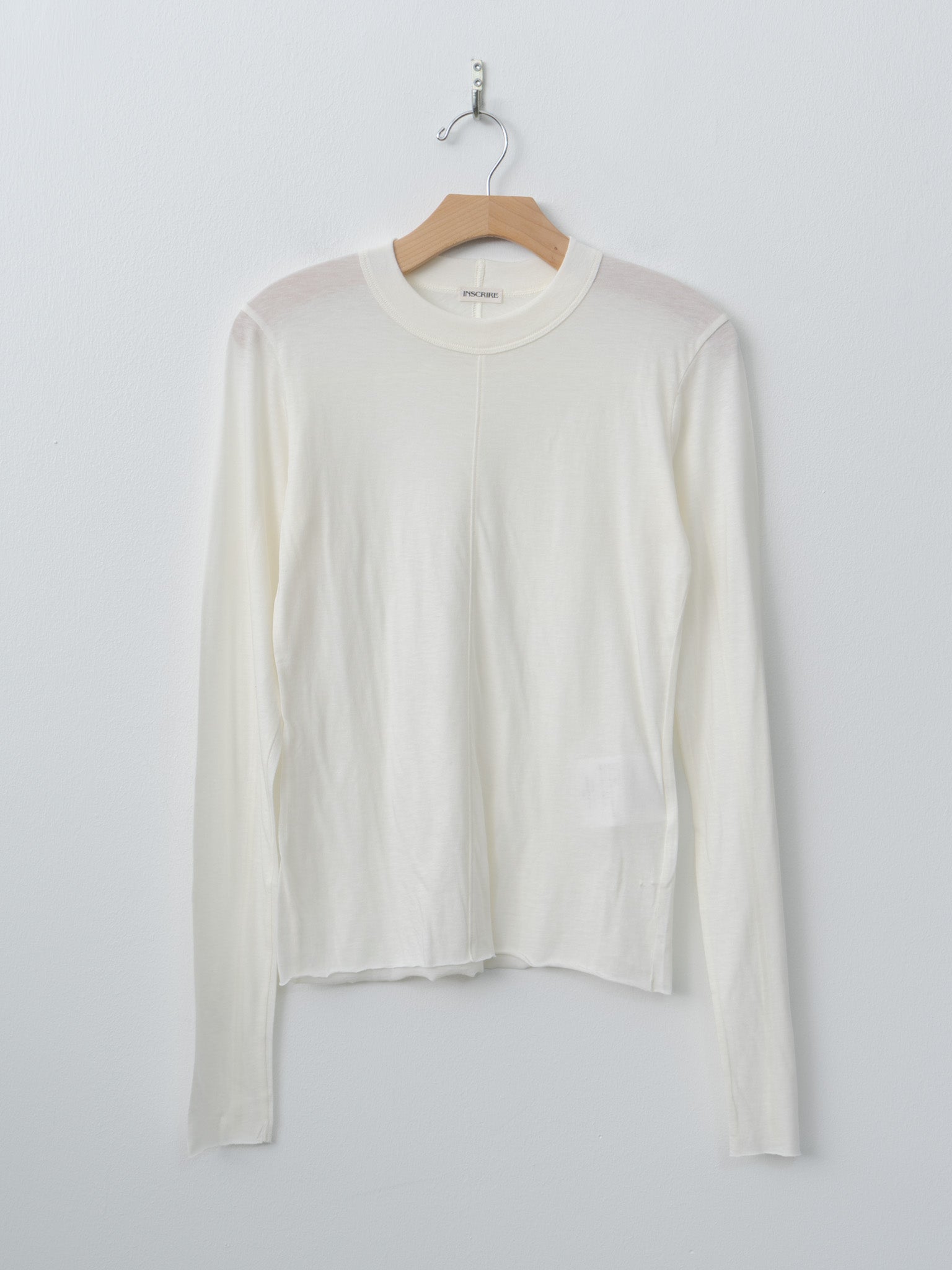 Cotton Cashmere Tee - White