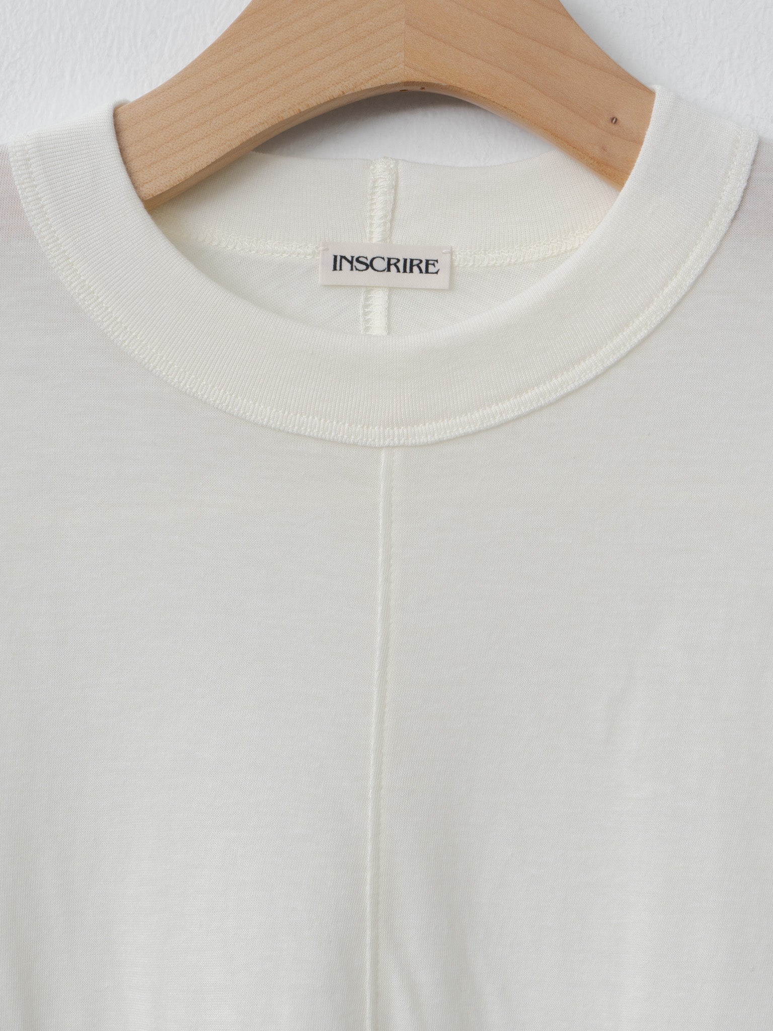 Cotton Cashmere Tee - White