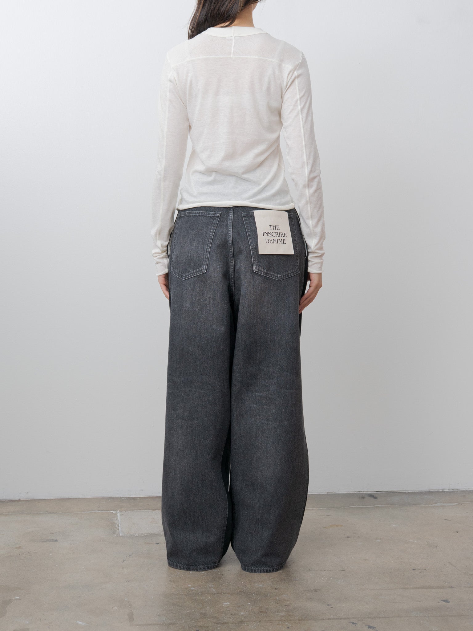 Cotton Cashmere Tee - White