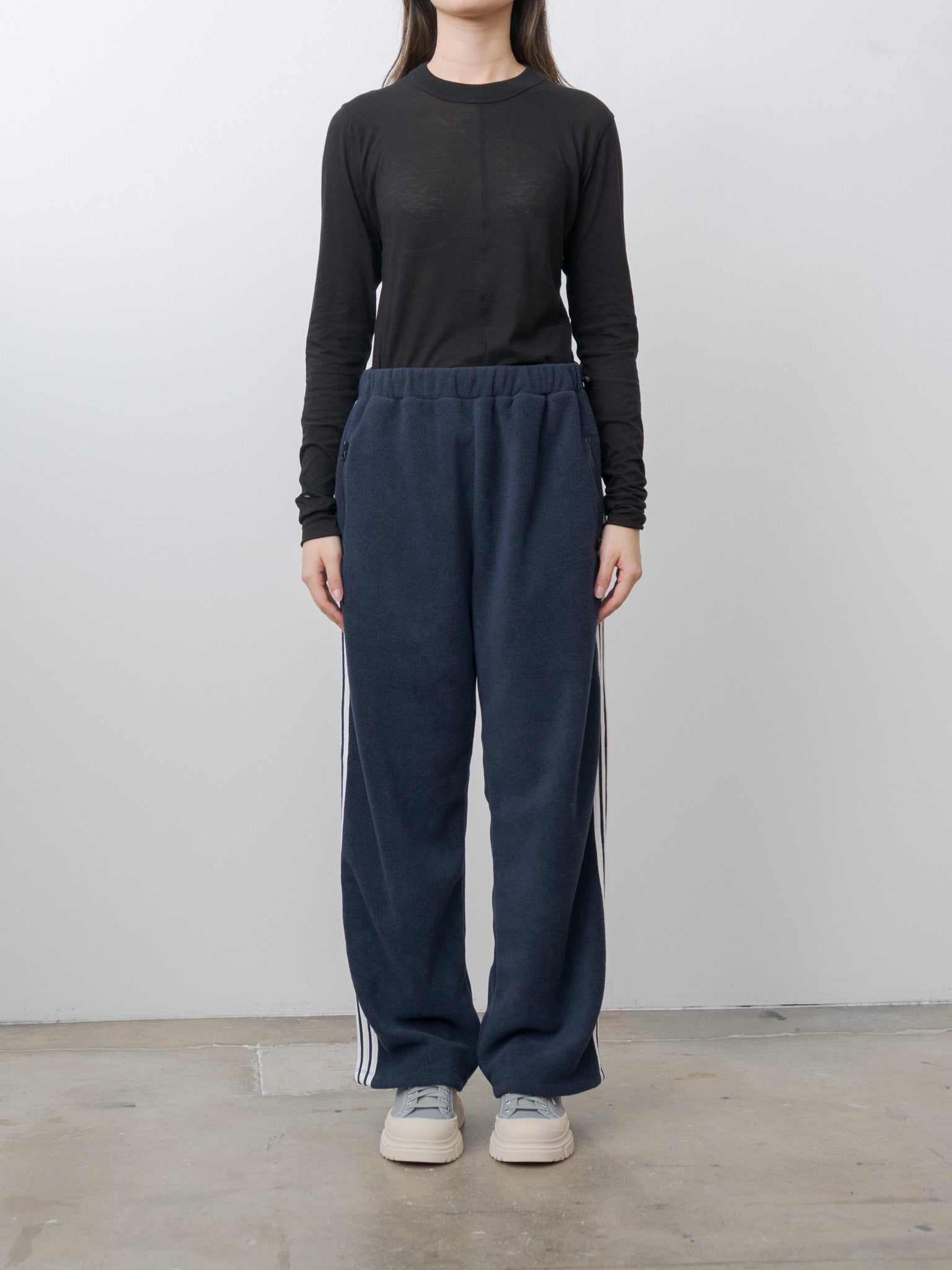 Cotton Cashmere Tee - Black