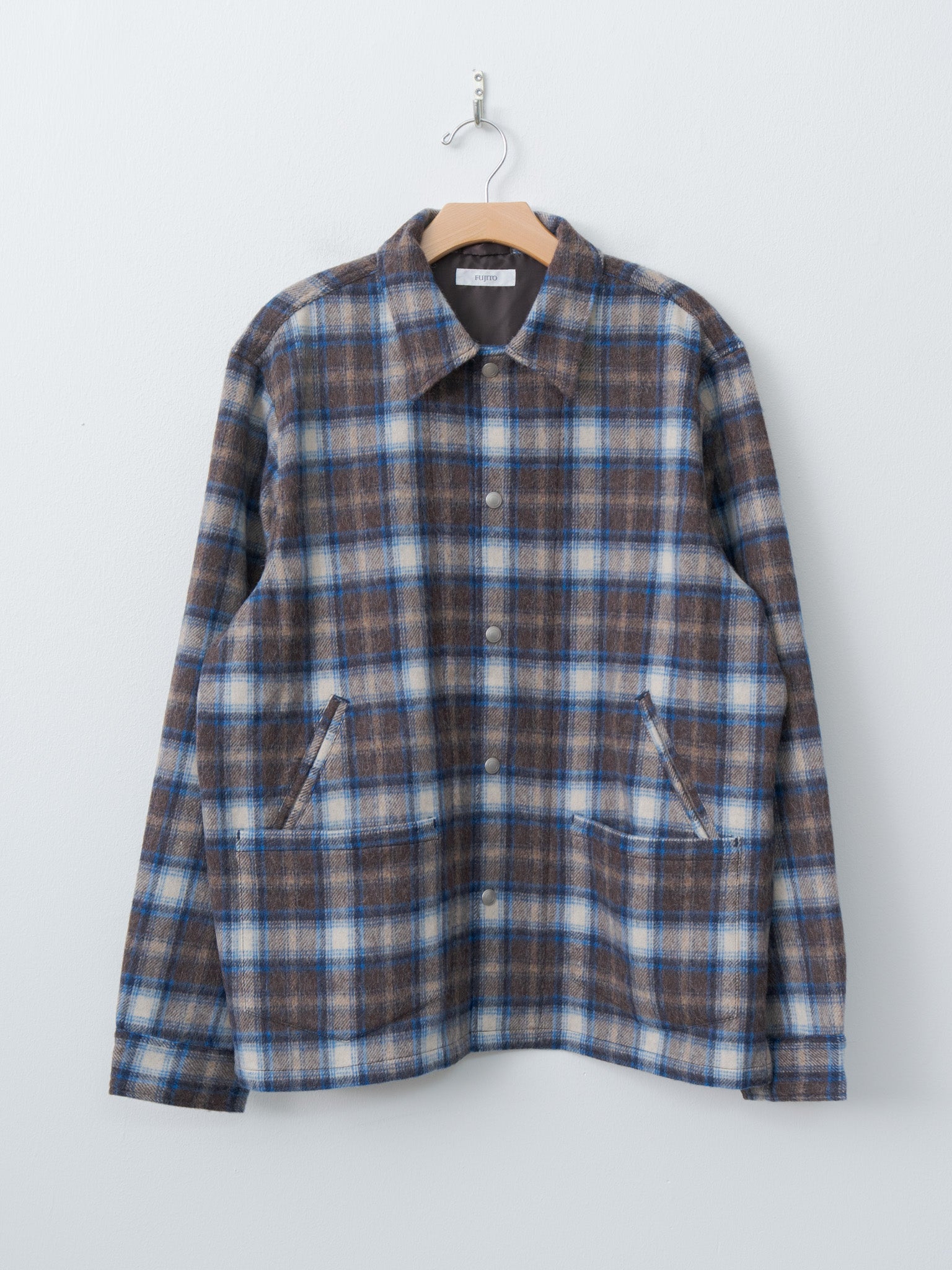 Tom CPO Jacket - Blue Check