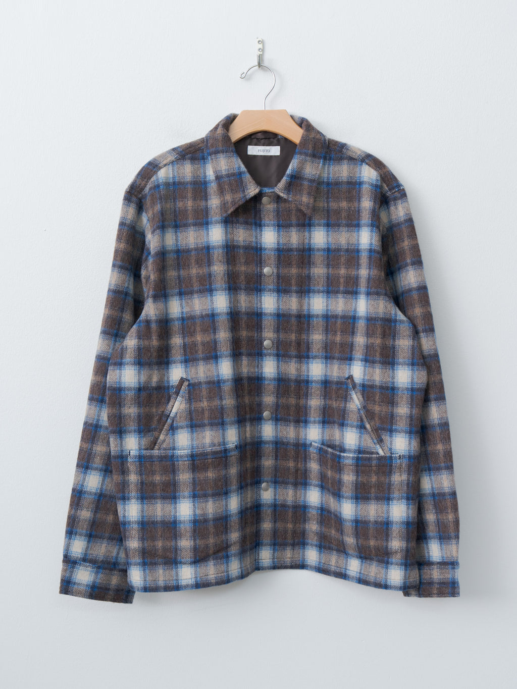 Tom CPO Jacket - Blue Check