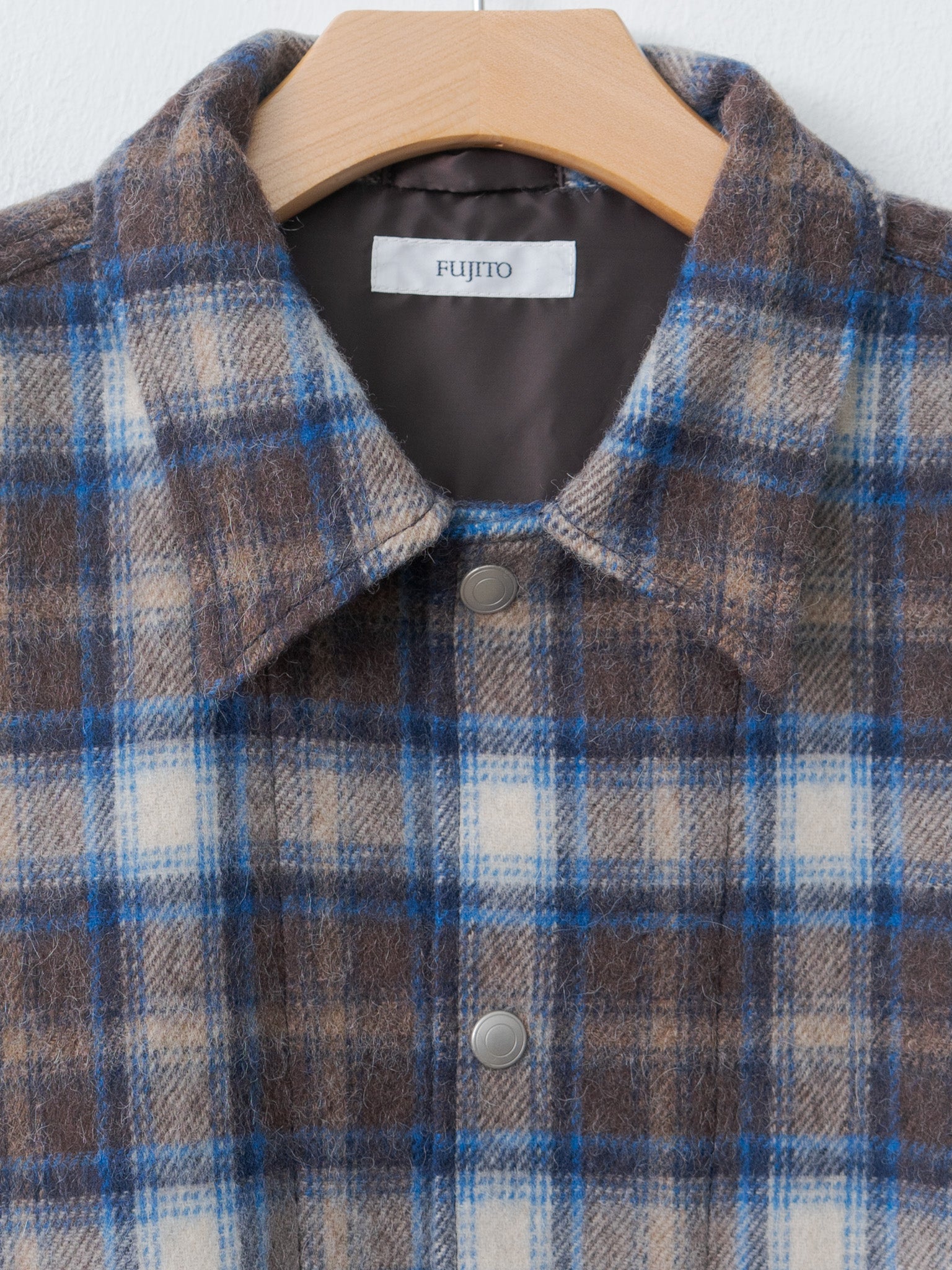 Tom CPO Jacket - Blue Check