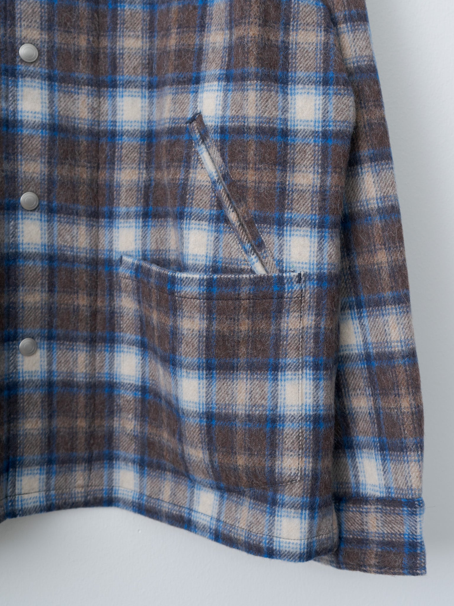 Tom CPO Jacket - Blue Check