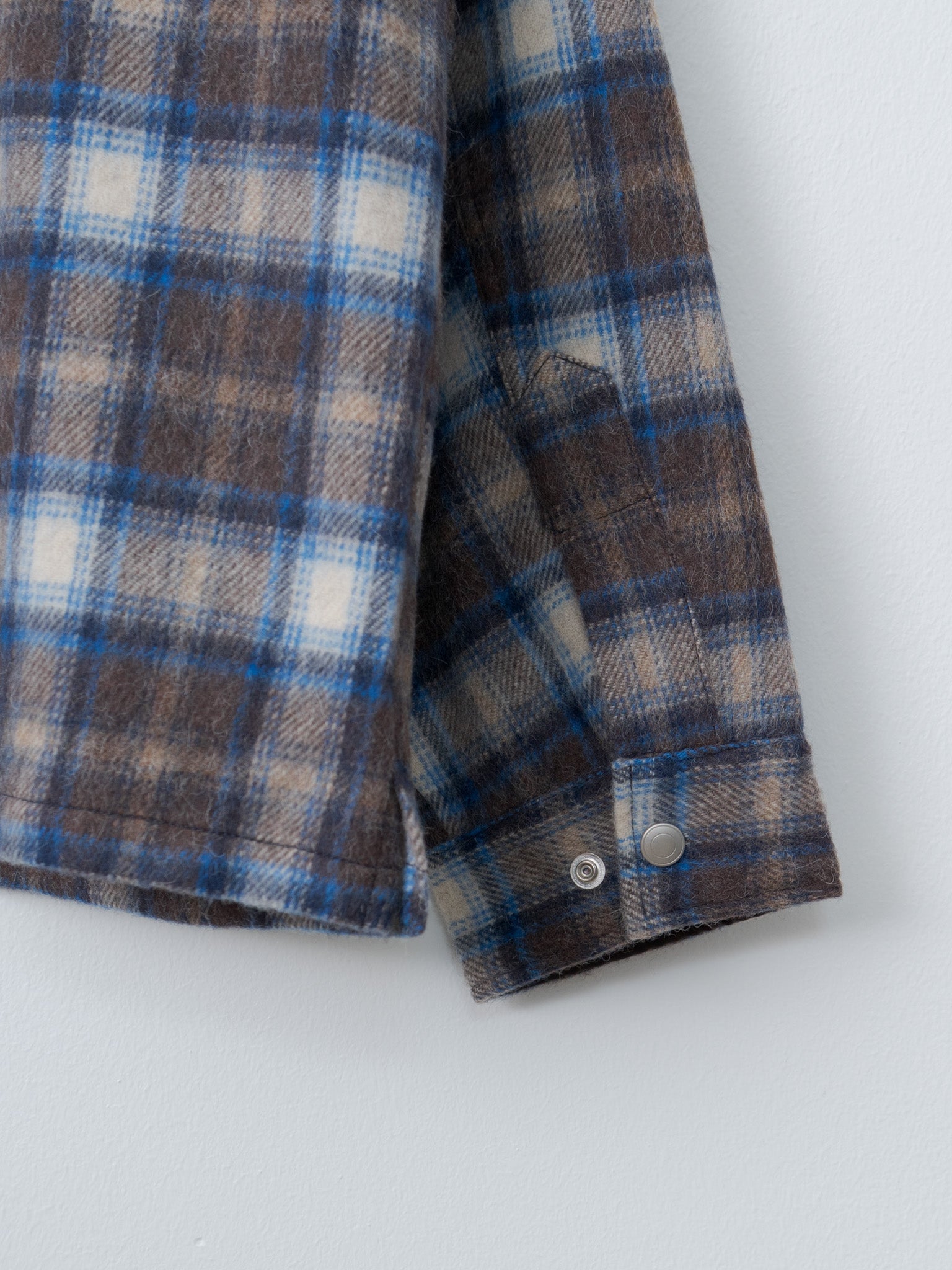 Tom CPO Jacket - Blue Check