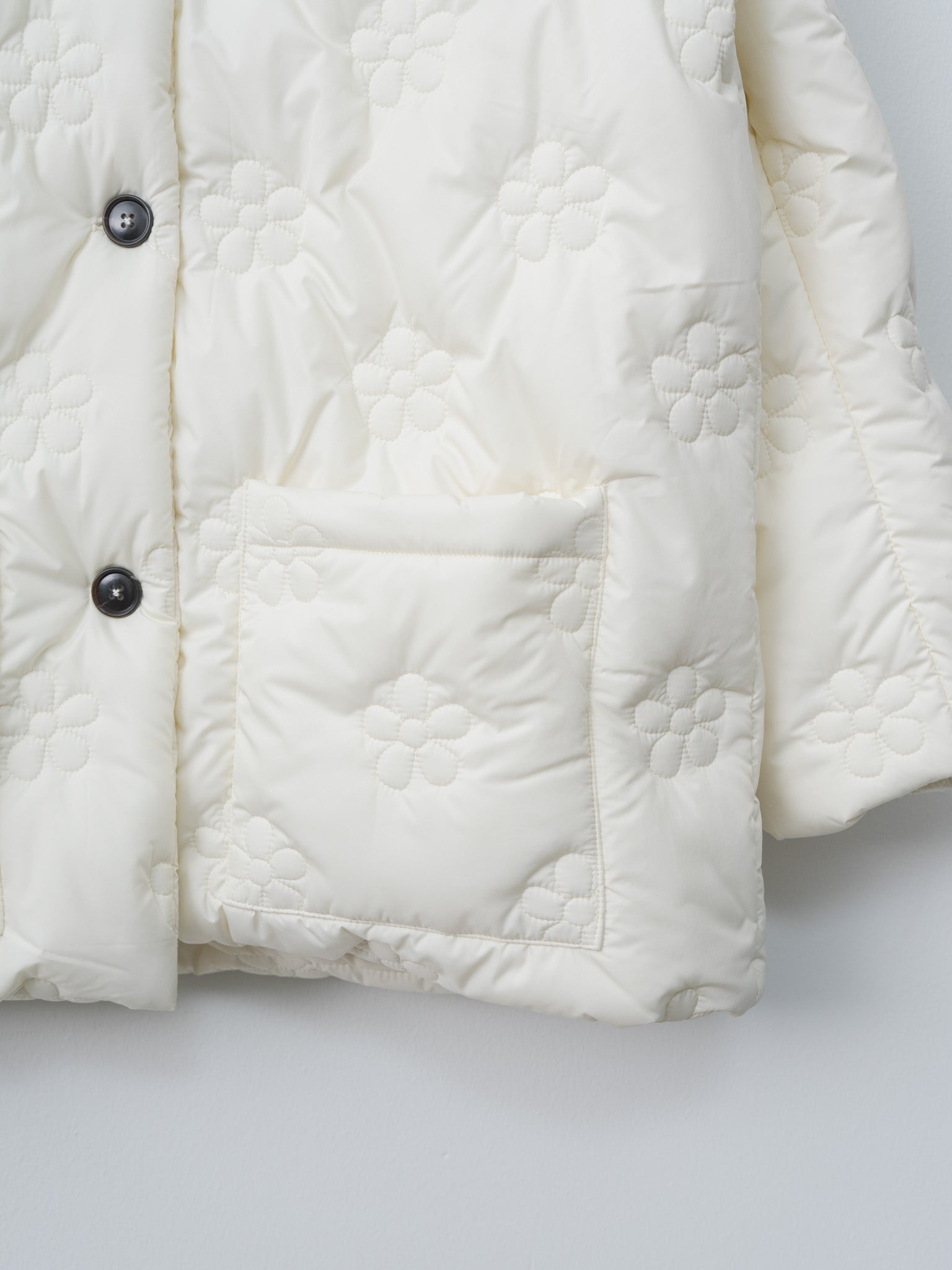 Small Puff Coat - Off White