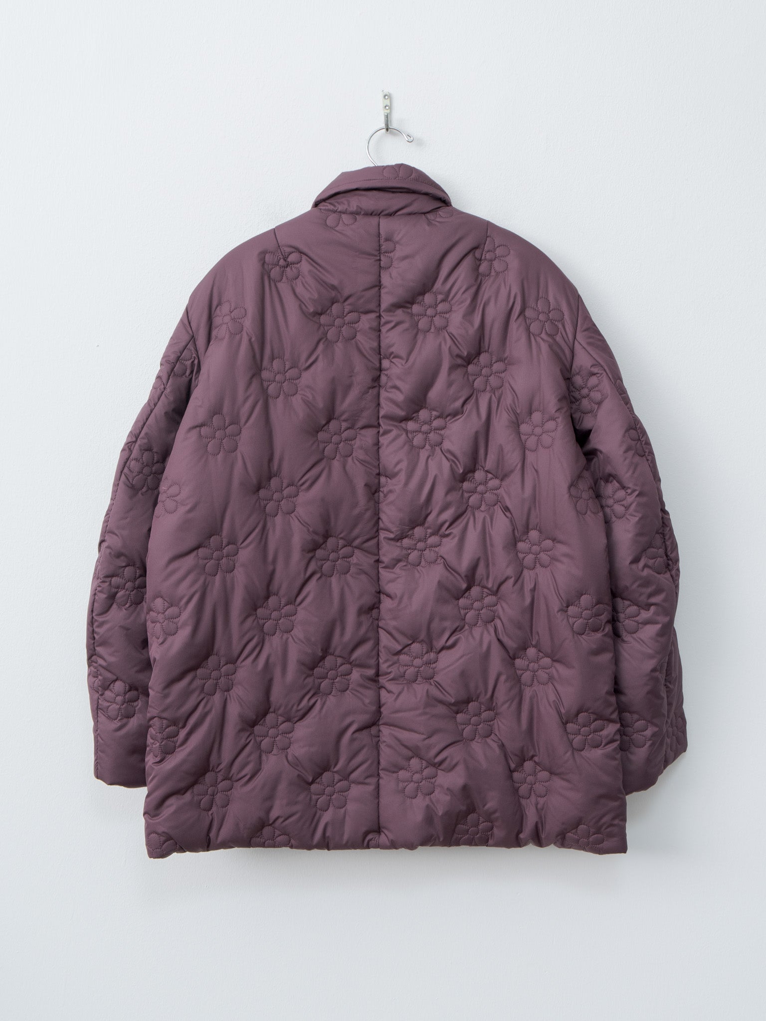 Small Puff Coat - Burgundy