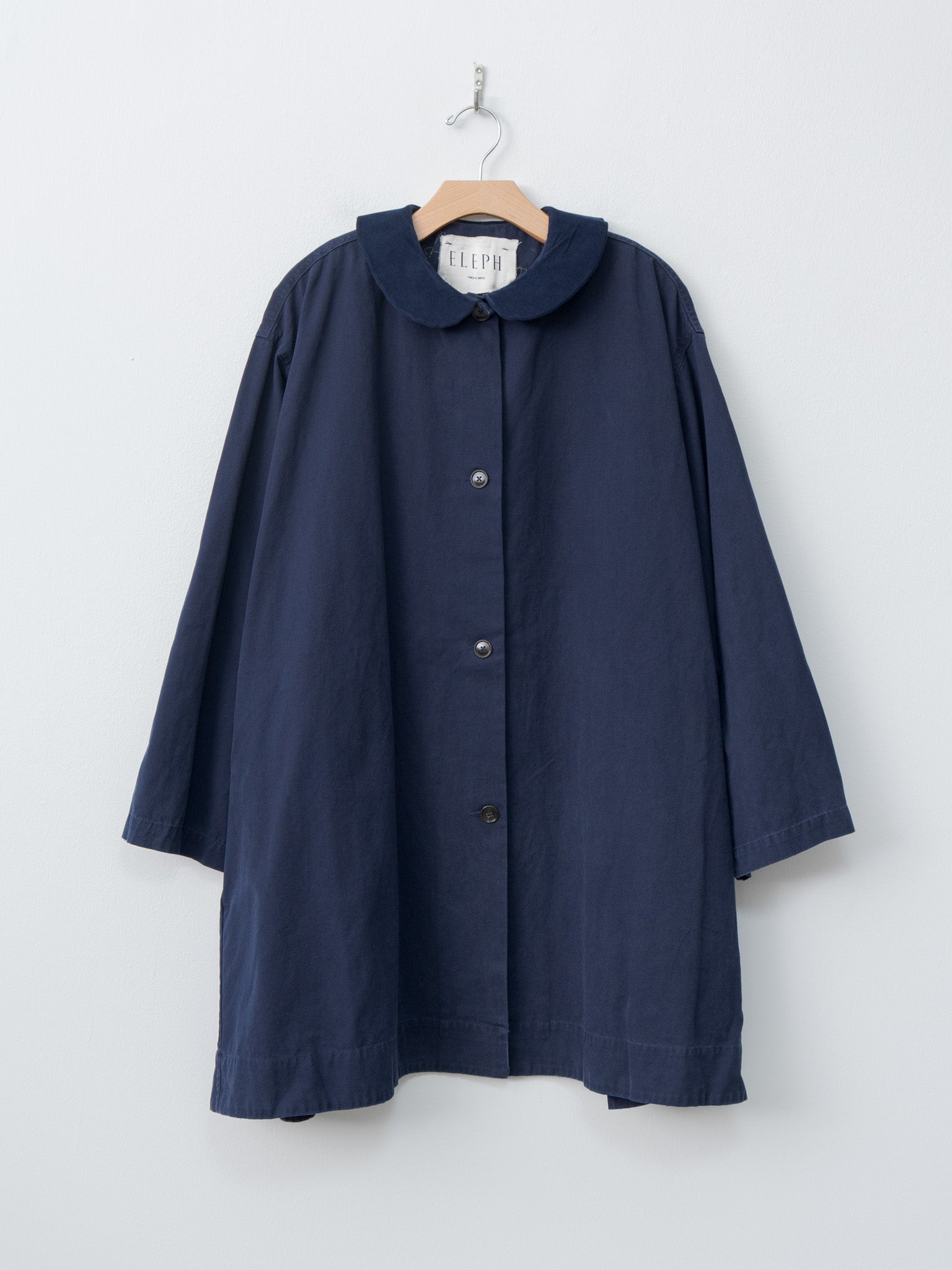 Ange Coat Long - Navy