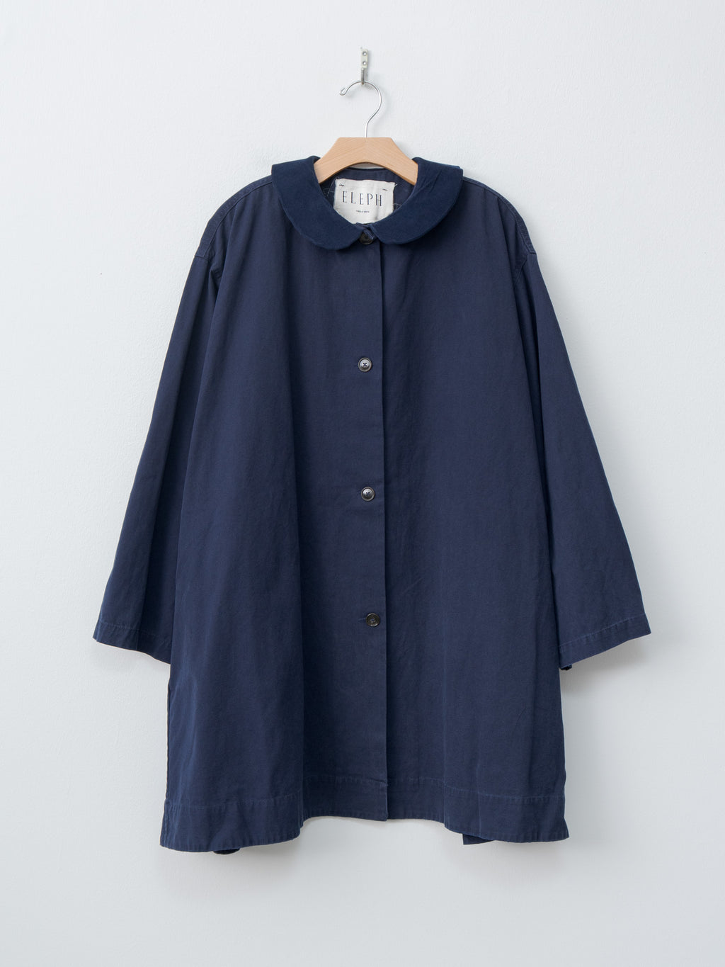 Ange Coat Long - Navy