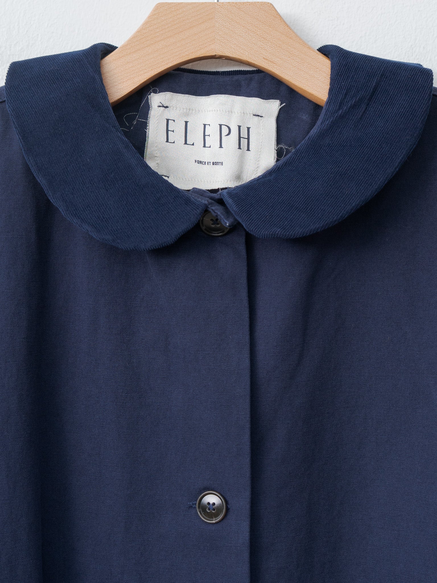 Ange Coat Long - Navy