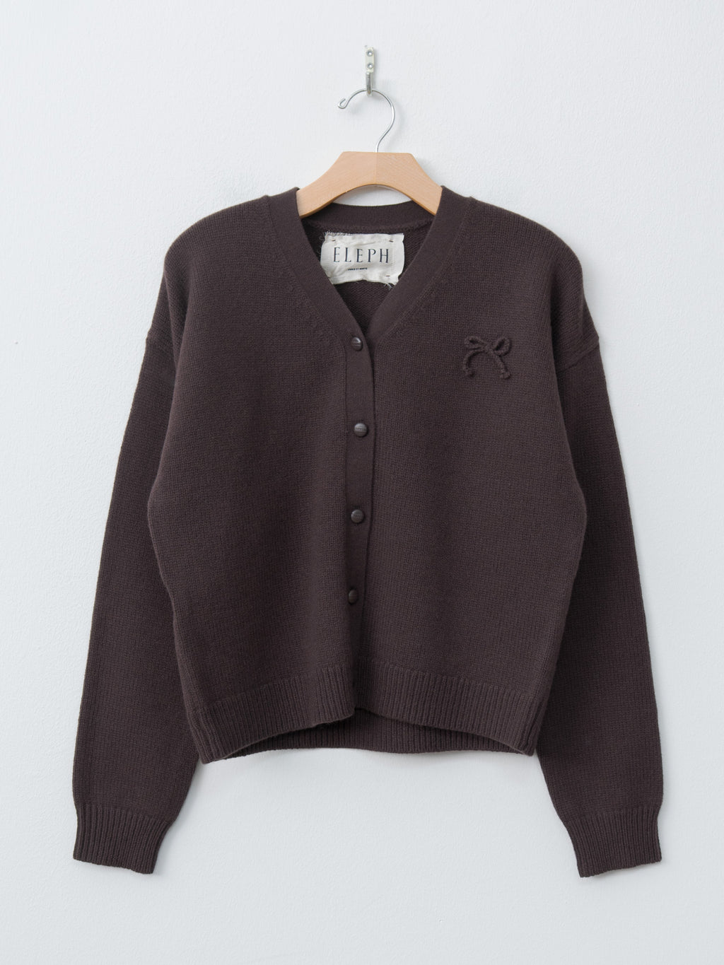 Sindy Cardigan - Burgundy Brown