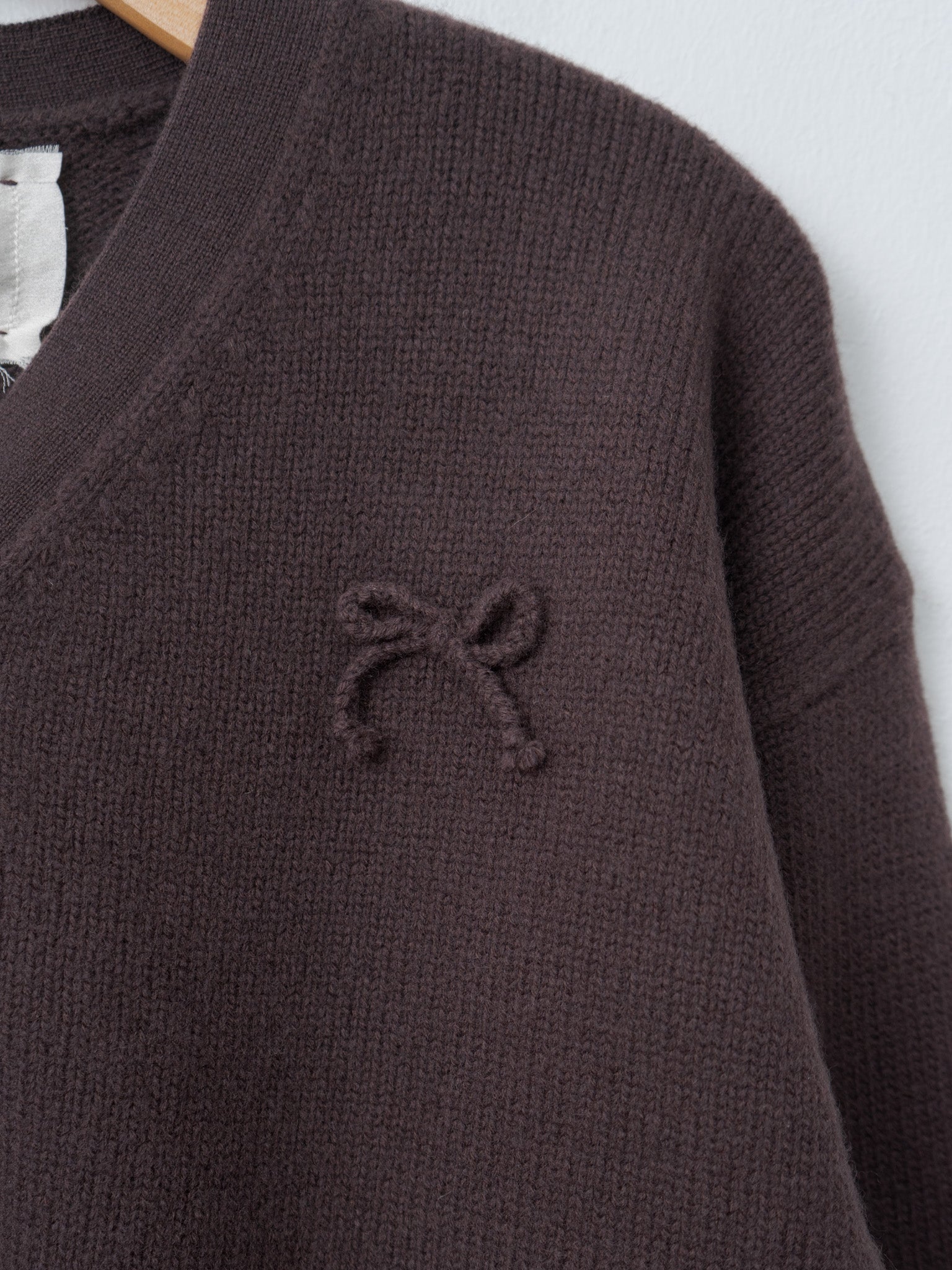 Sindy Cardigan - Burgundy Brown