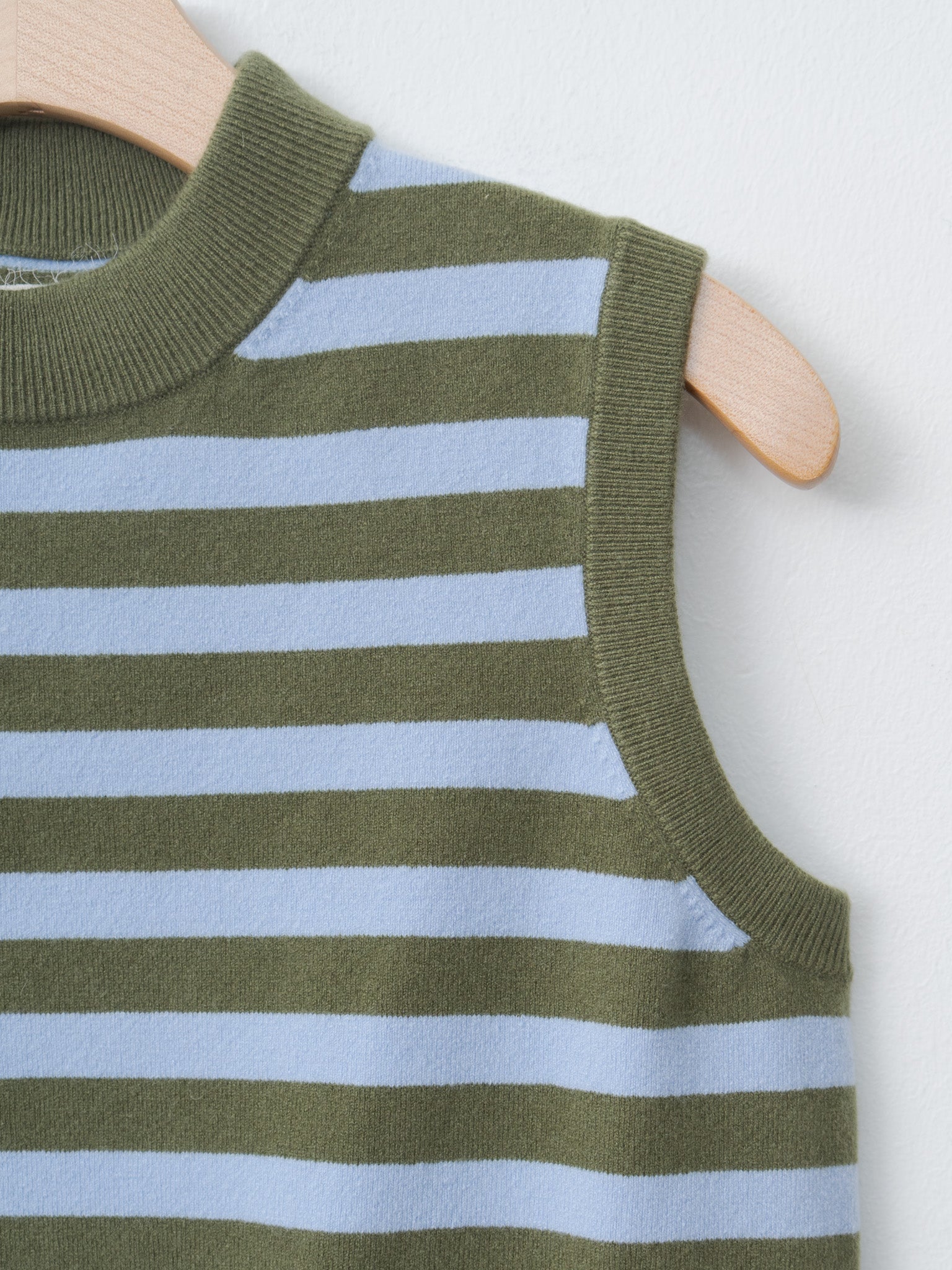 Opa Spencer - Blue/Olive Stripe