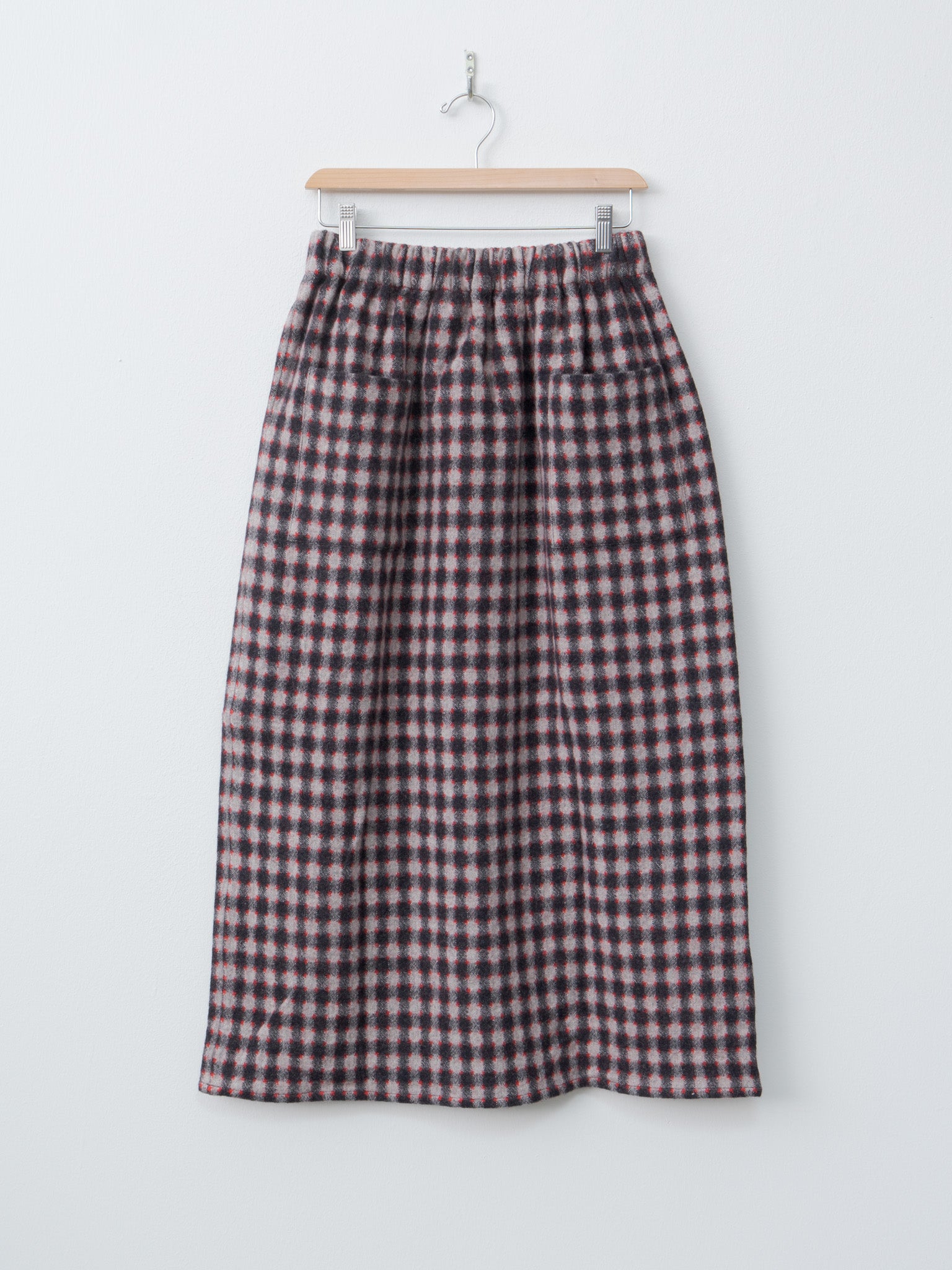 Gooi Skirt - Burgundy Check