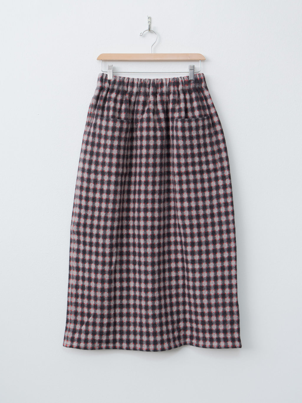 Gooi Skirt - Burgundy Check