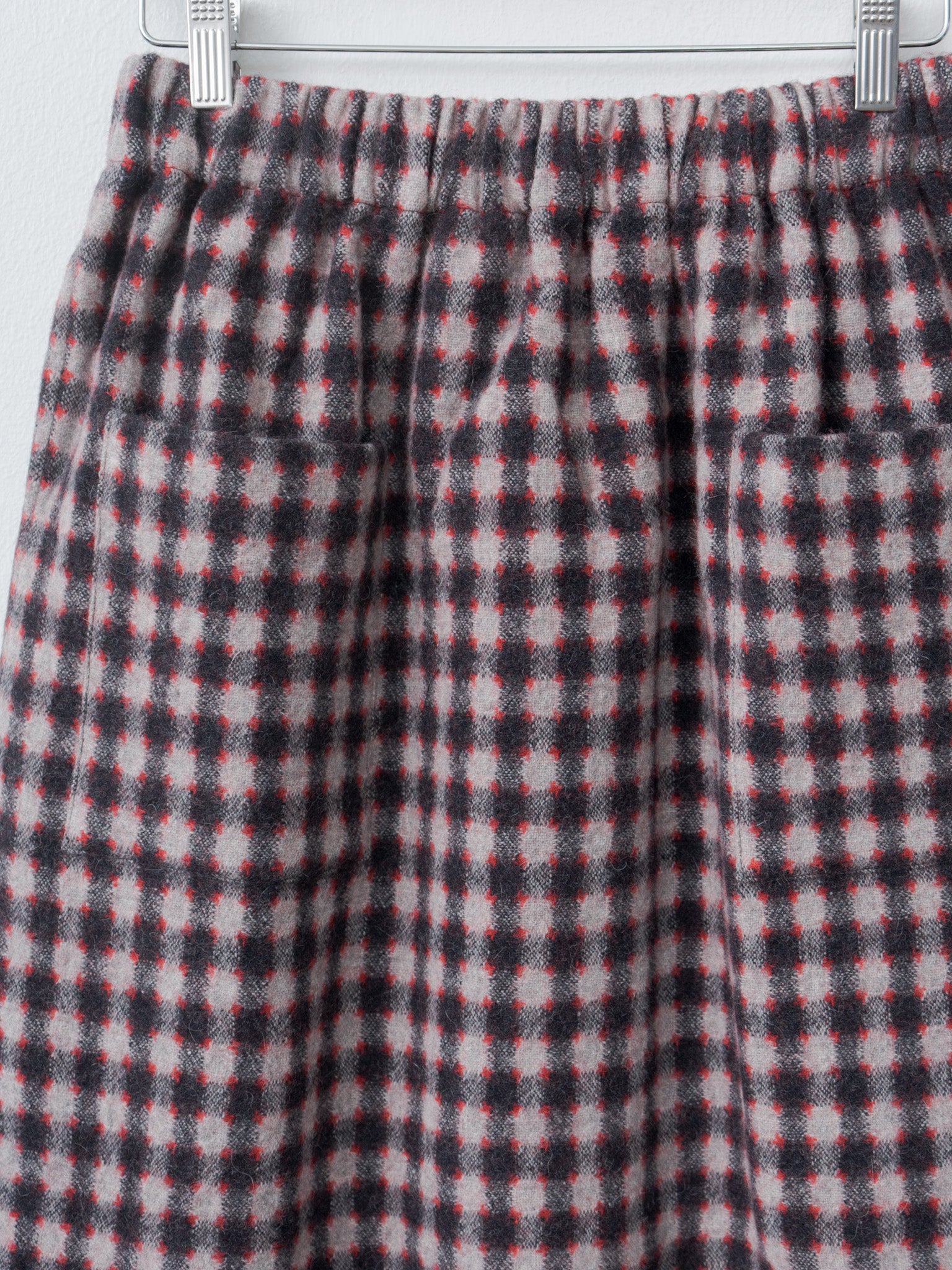 Gooi Skirt - Burgundy Check