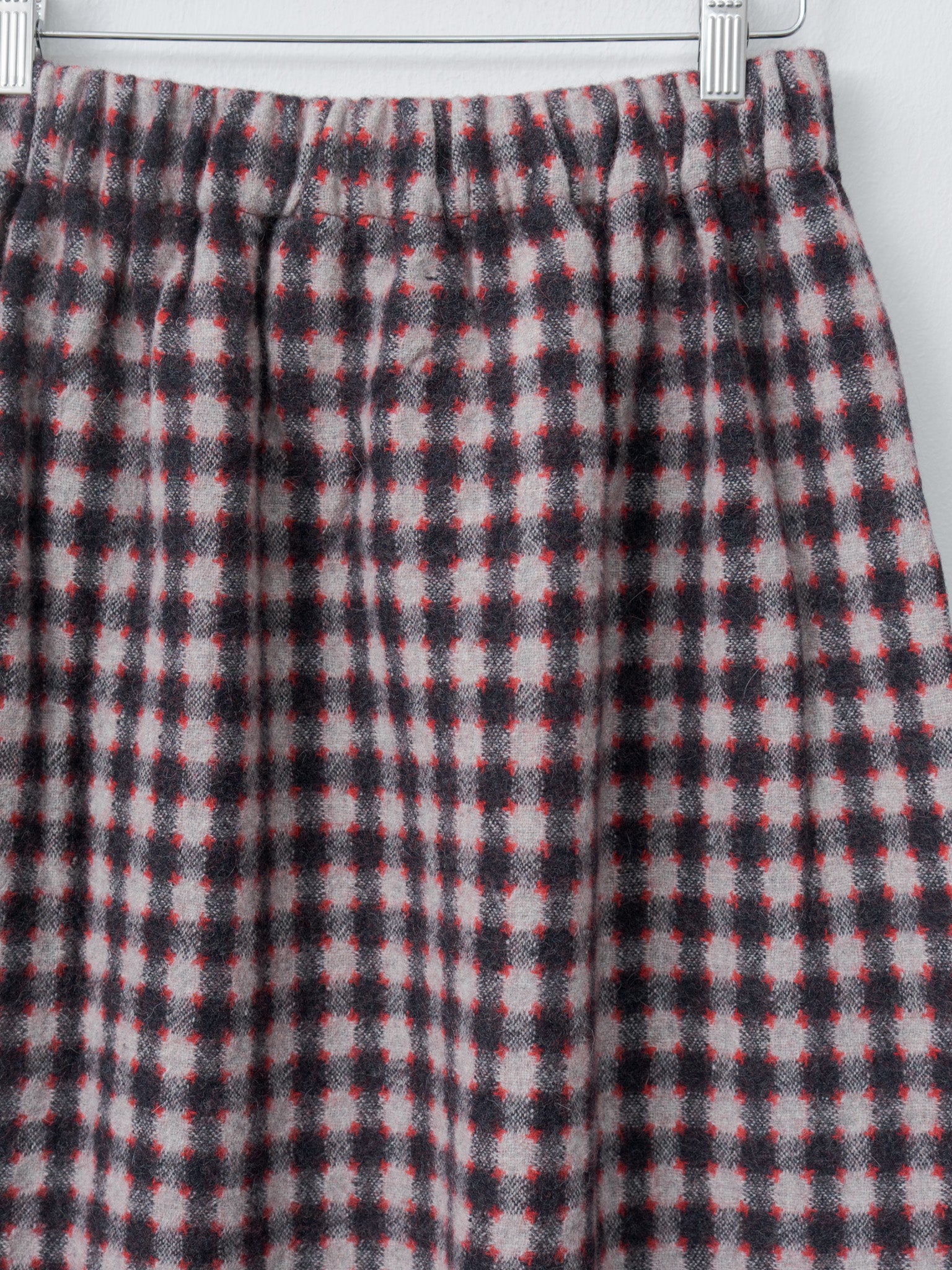 Gooi Skirt - Burgundy Check