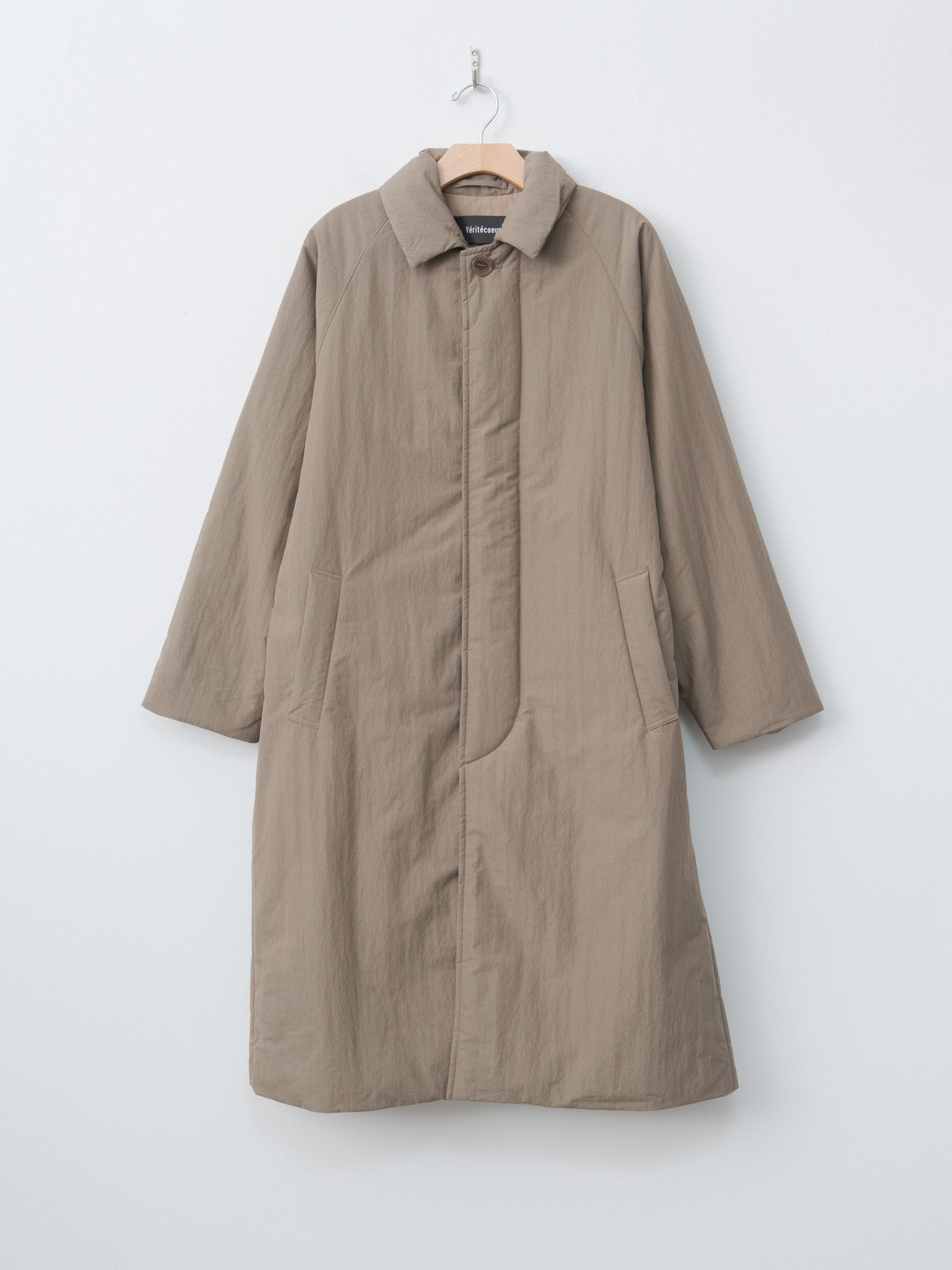 Padded Coat - Khaki Brown