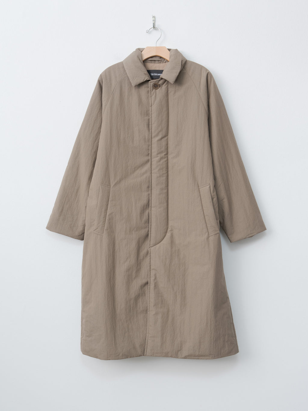 Padded Coat - Khaki Brown
