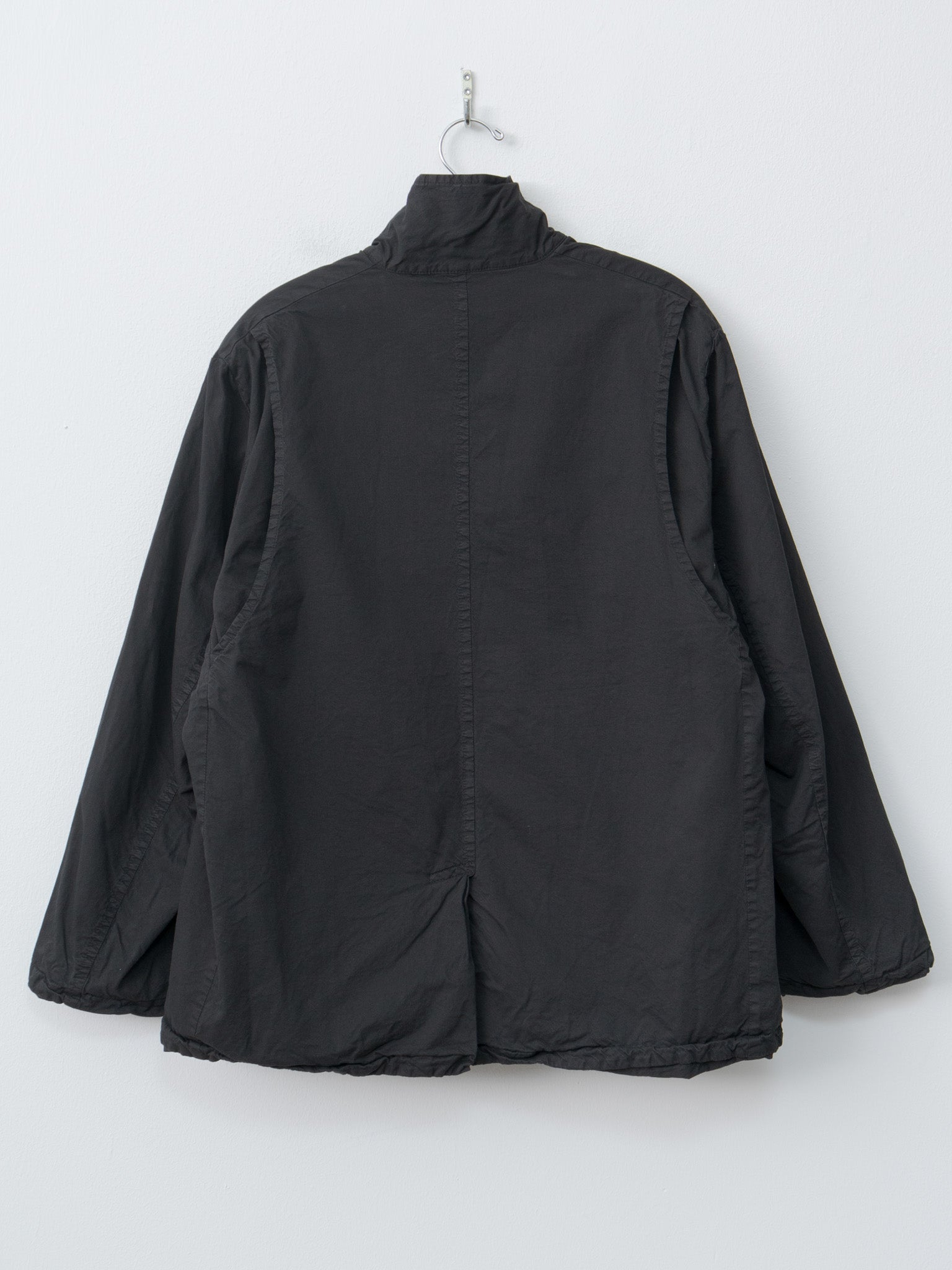 Garment-dye Blouson - Black