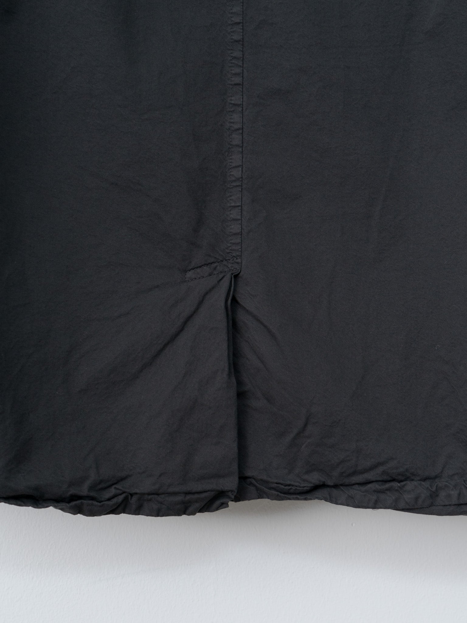 Garment-dye Blouson - Black