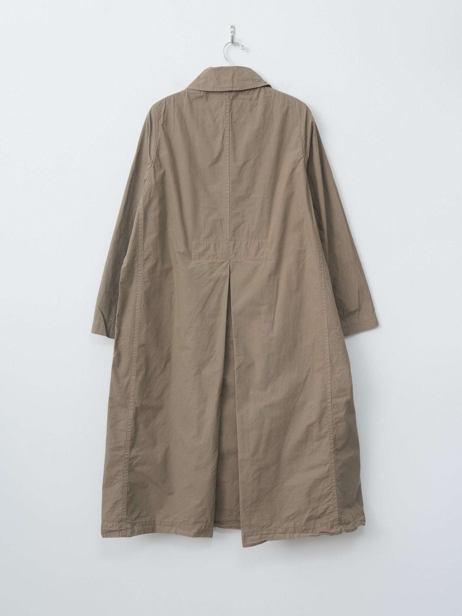 Double Button Coat - Khaki Olive