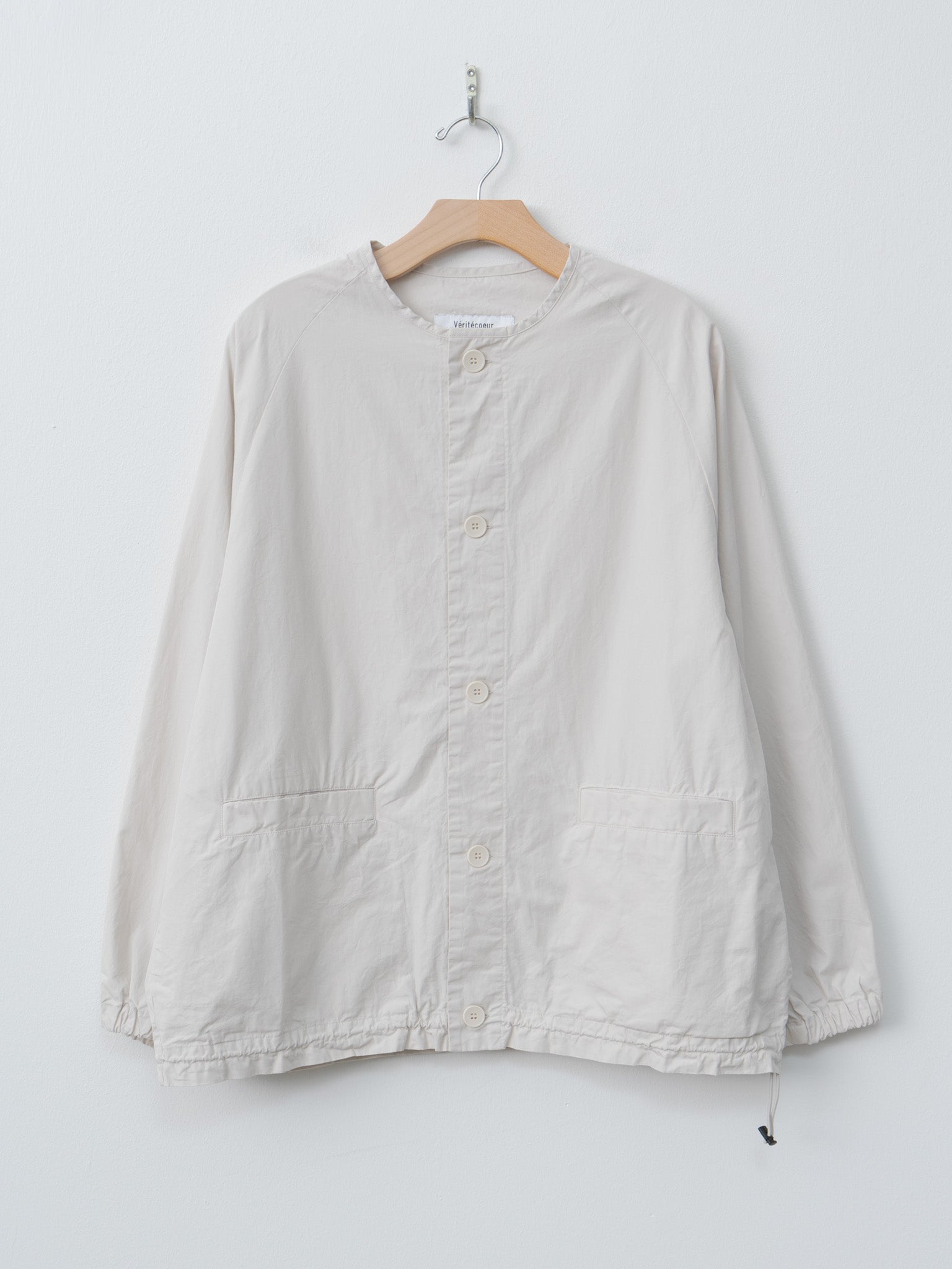 Vegetable Dyed Yoke Shirt - Ice Gray
