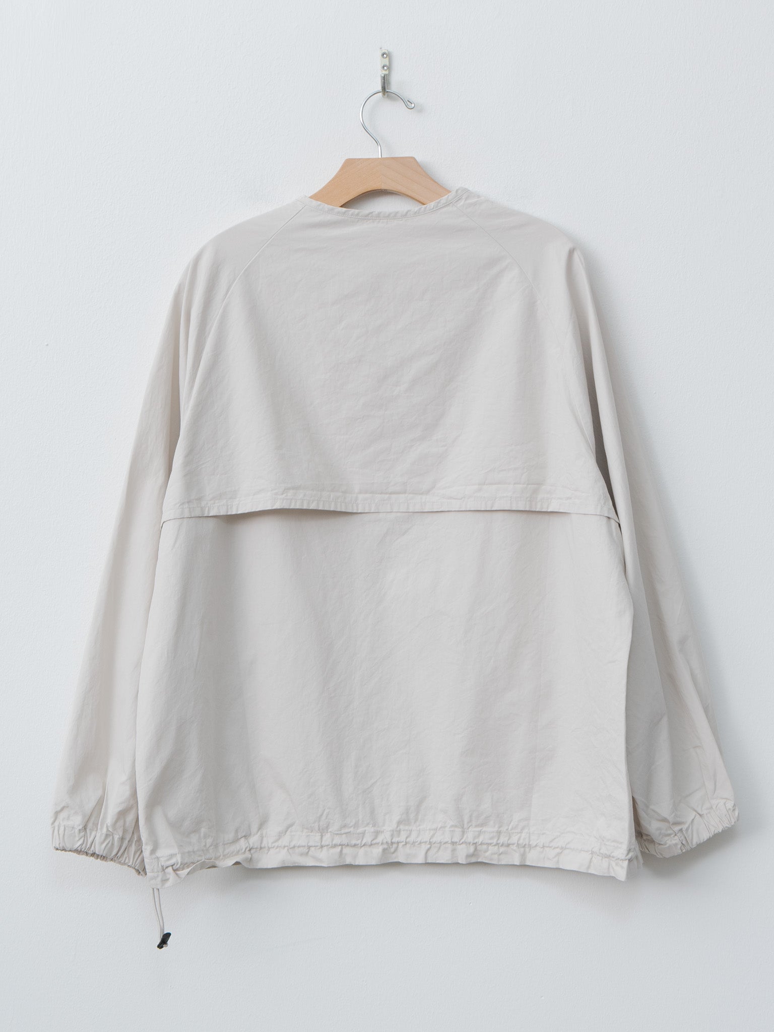 Vegetable Dyed Yoke Shirt - Ice Gray