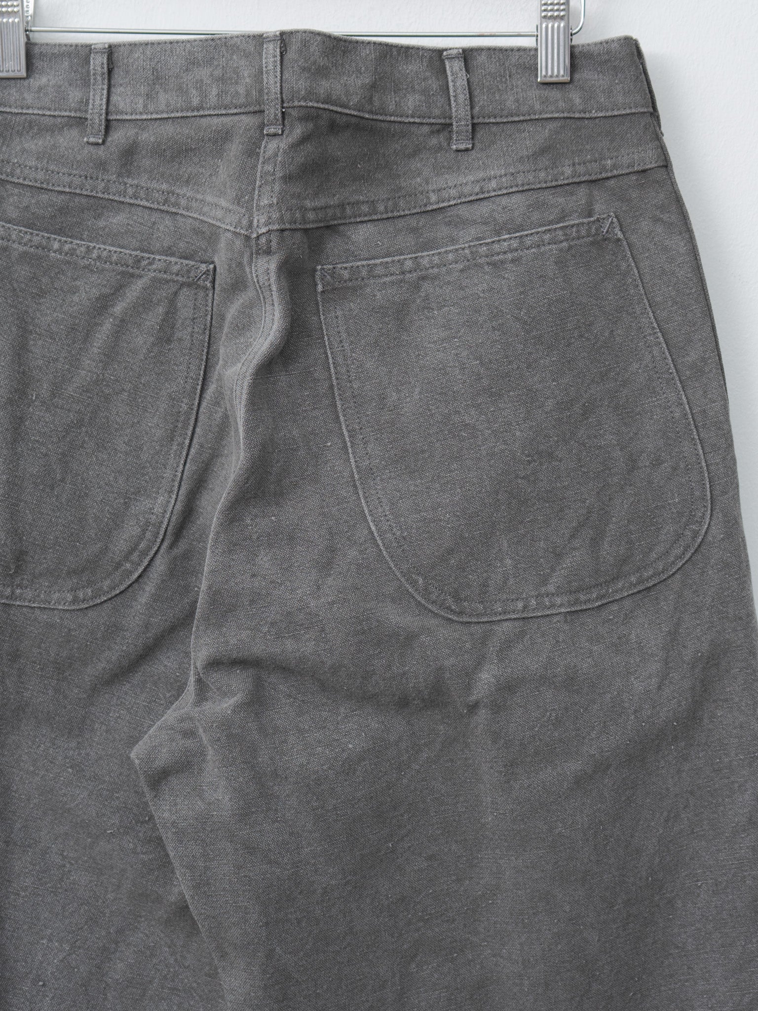 Cotton Hemp Painter Pants - Sumi