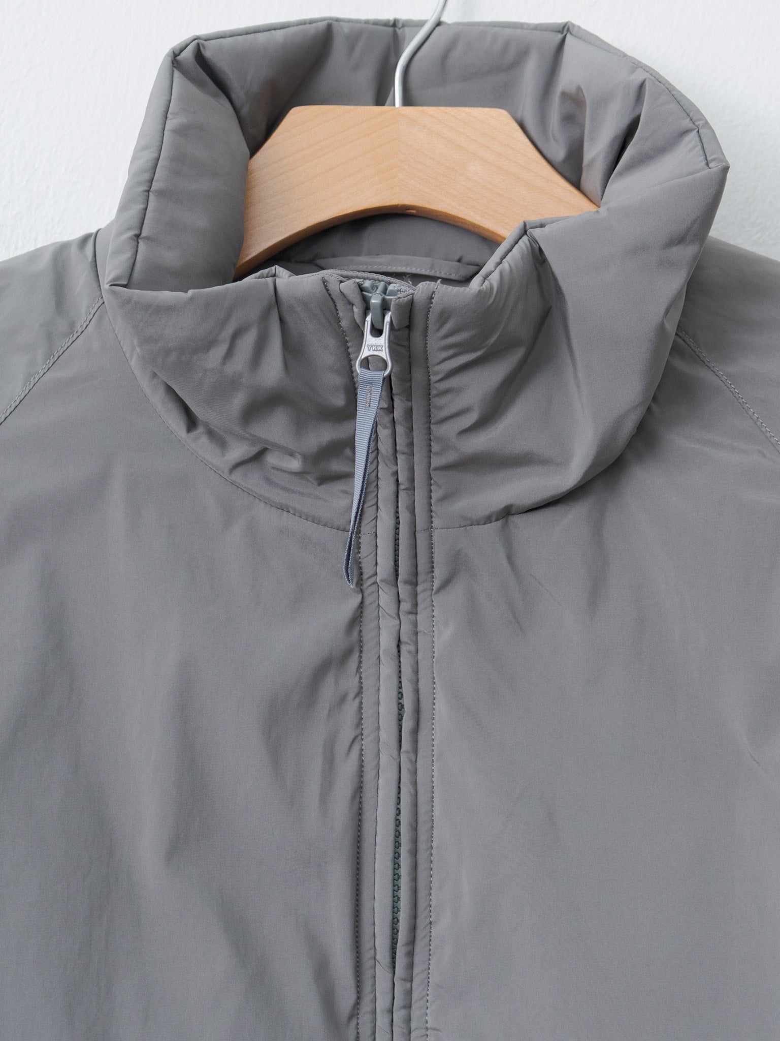 Poly Nylon Puffer Jacket - Gray