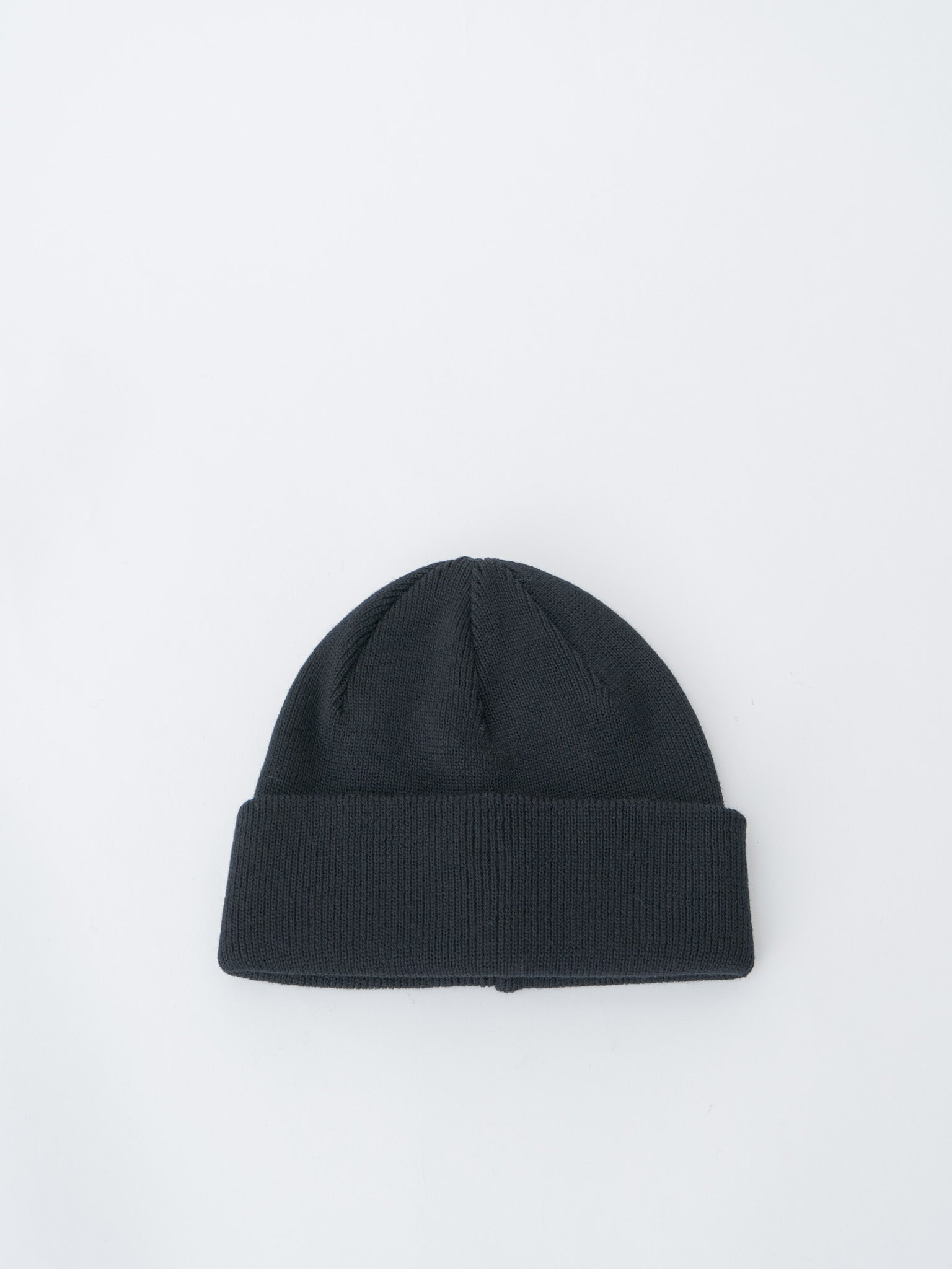 Washable Wool Knit Big Watch Cap - Navy, Charcoal Gray, Black
