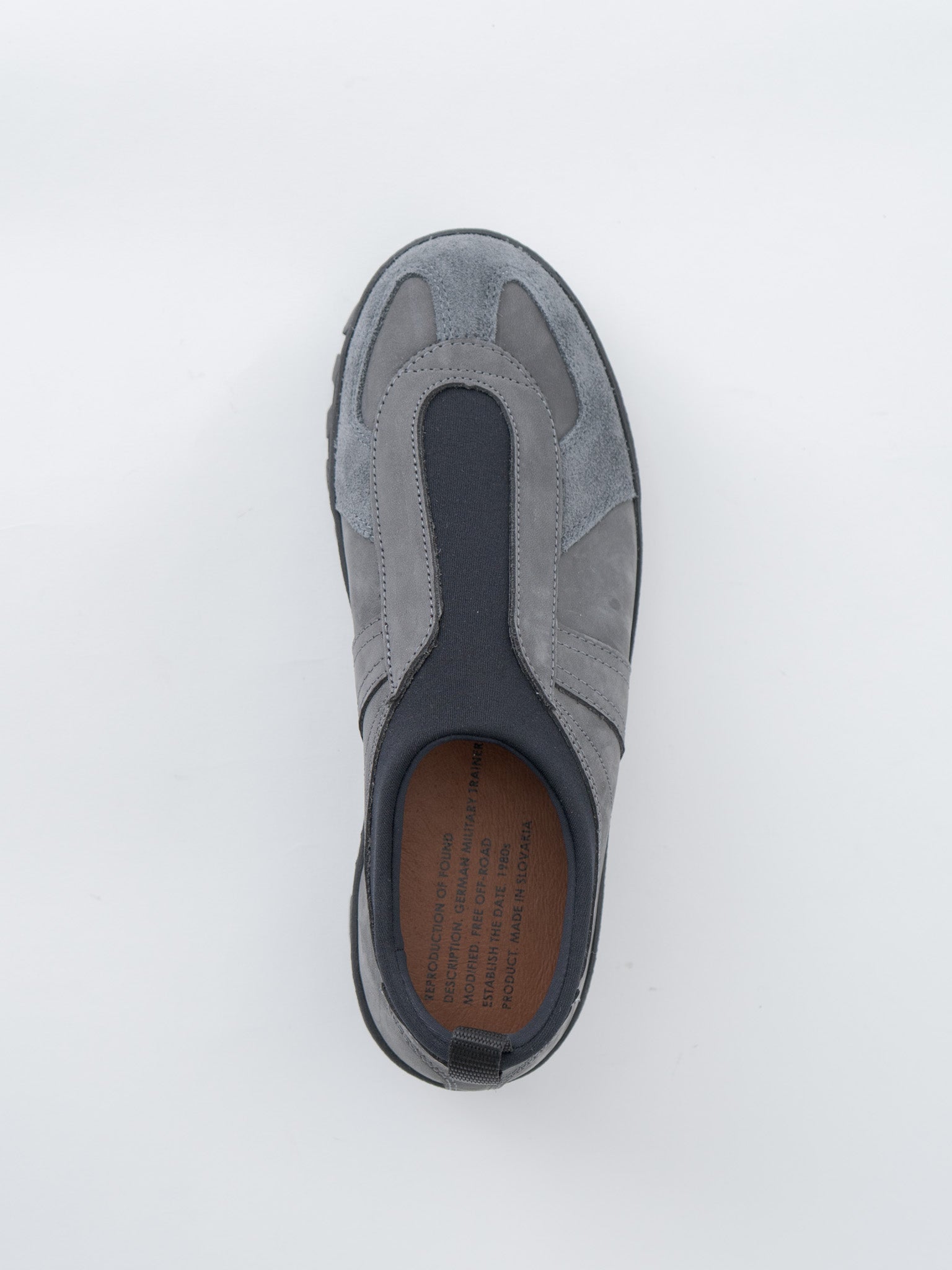 1728NS German Military Trainer - Dark Gray (women's)