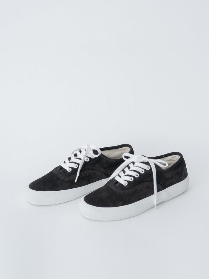 5851S US Navy Military Trainer - Black Suede (women's)
