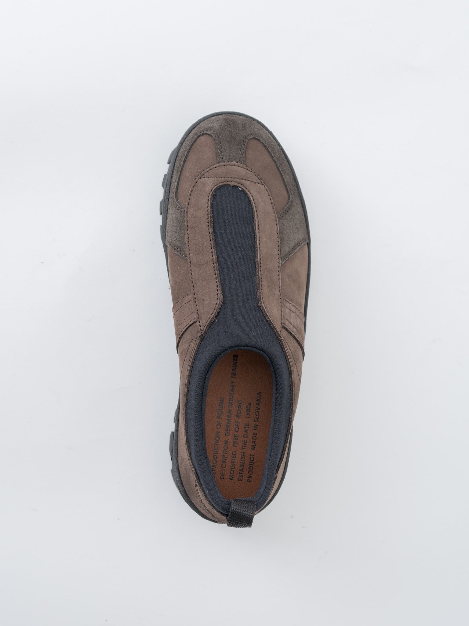 1728NS German Military Trainer - Brown (women's)