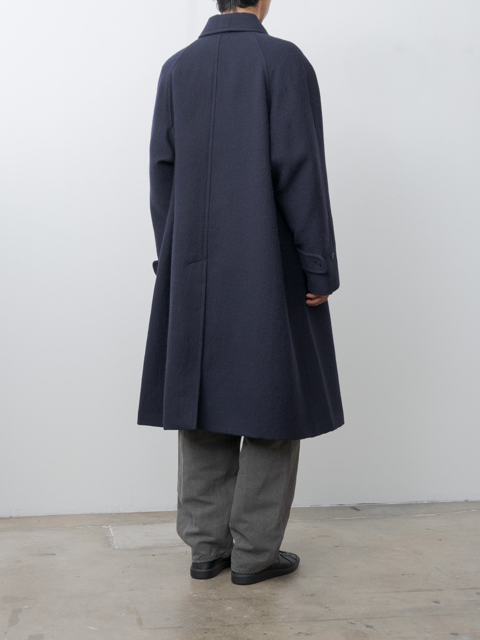Umbrella Coat - Navy