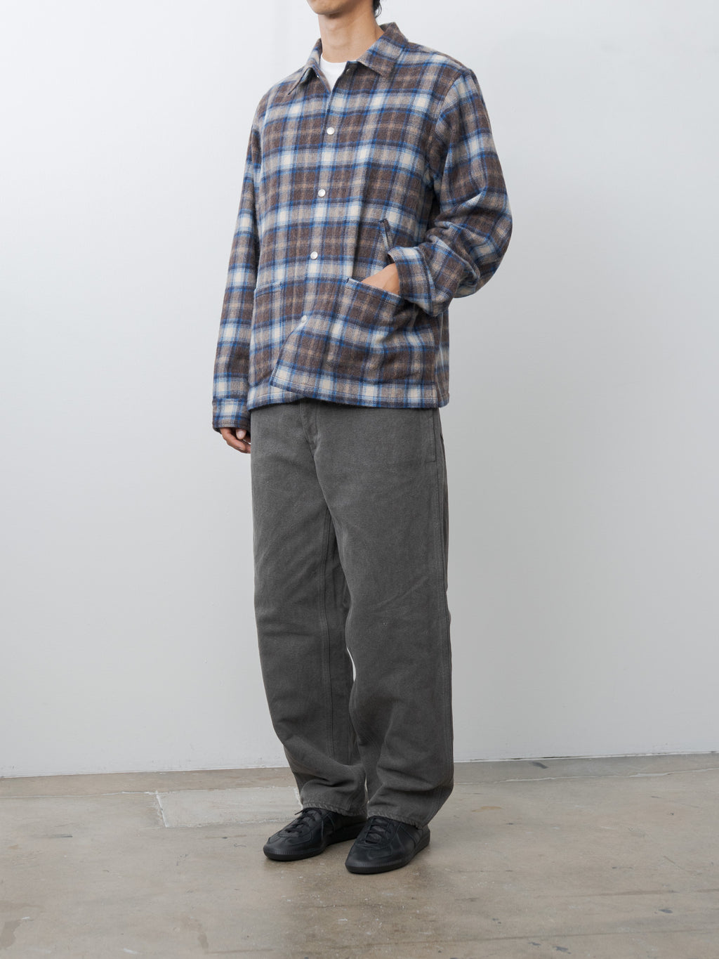 Tom CPO Jacket - Blue Check