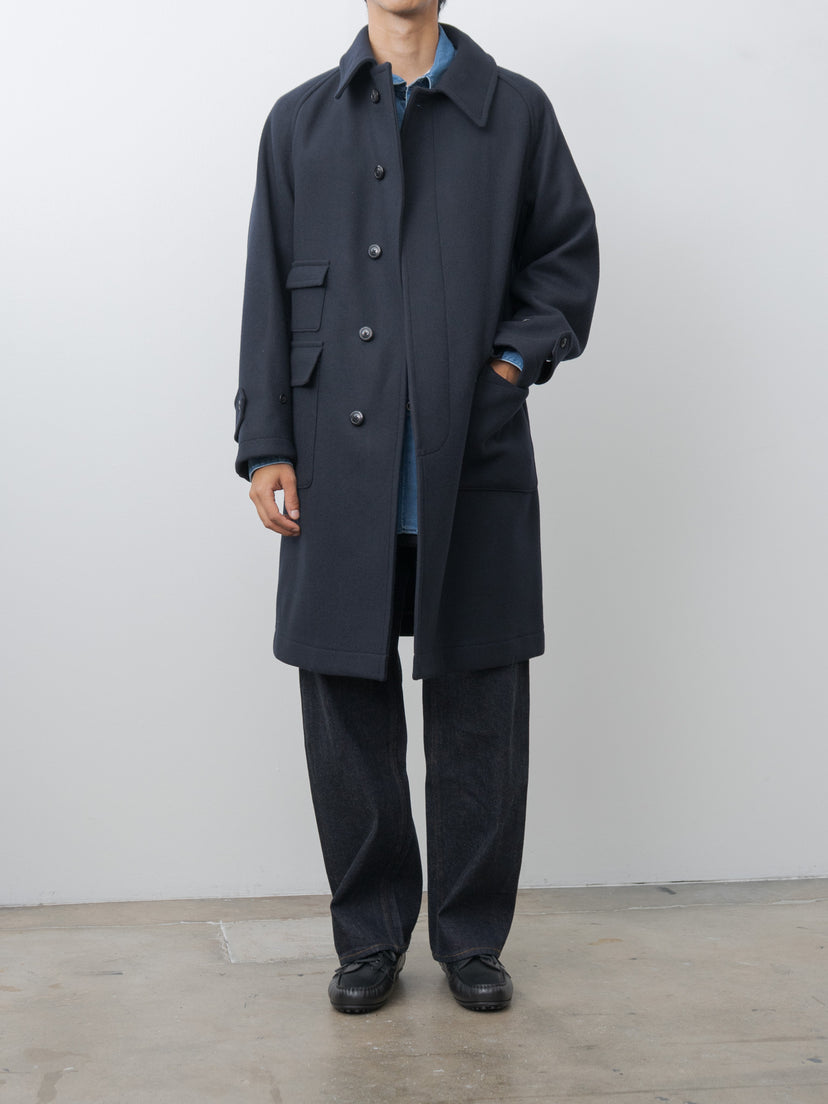 Namu Shop - Kaptain Sunshine Traveller Coat - Top Navy