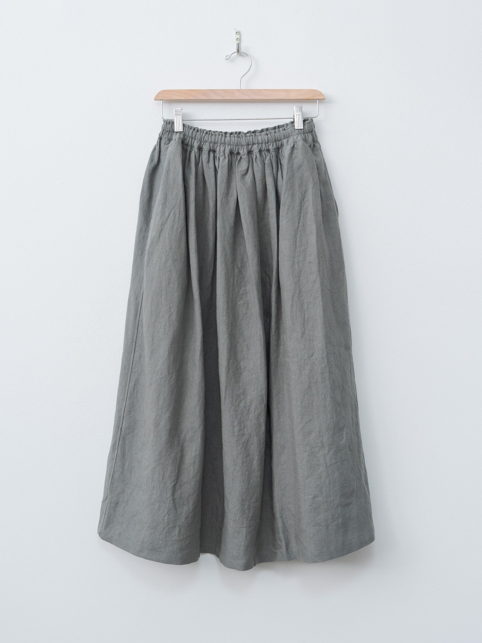 Linen Skirt - Khaki
