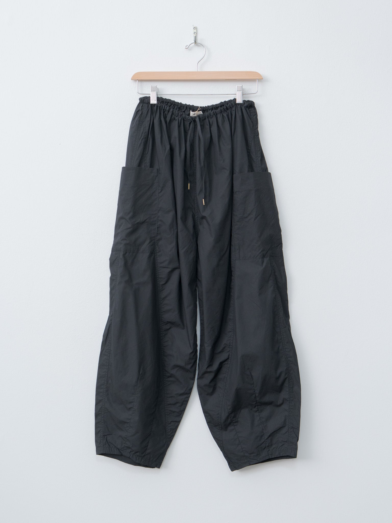 Typewriter Cotton Pants - Black