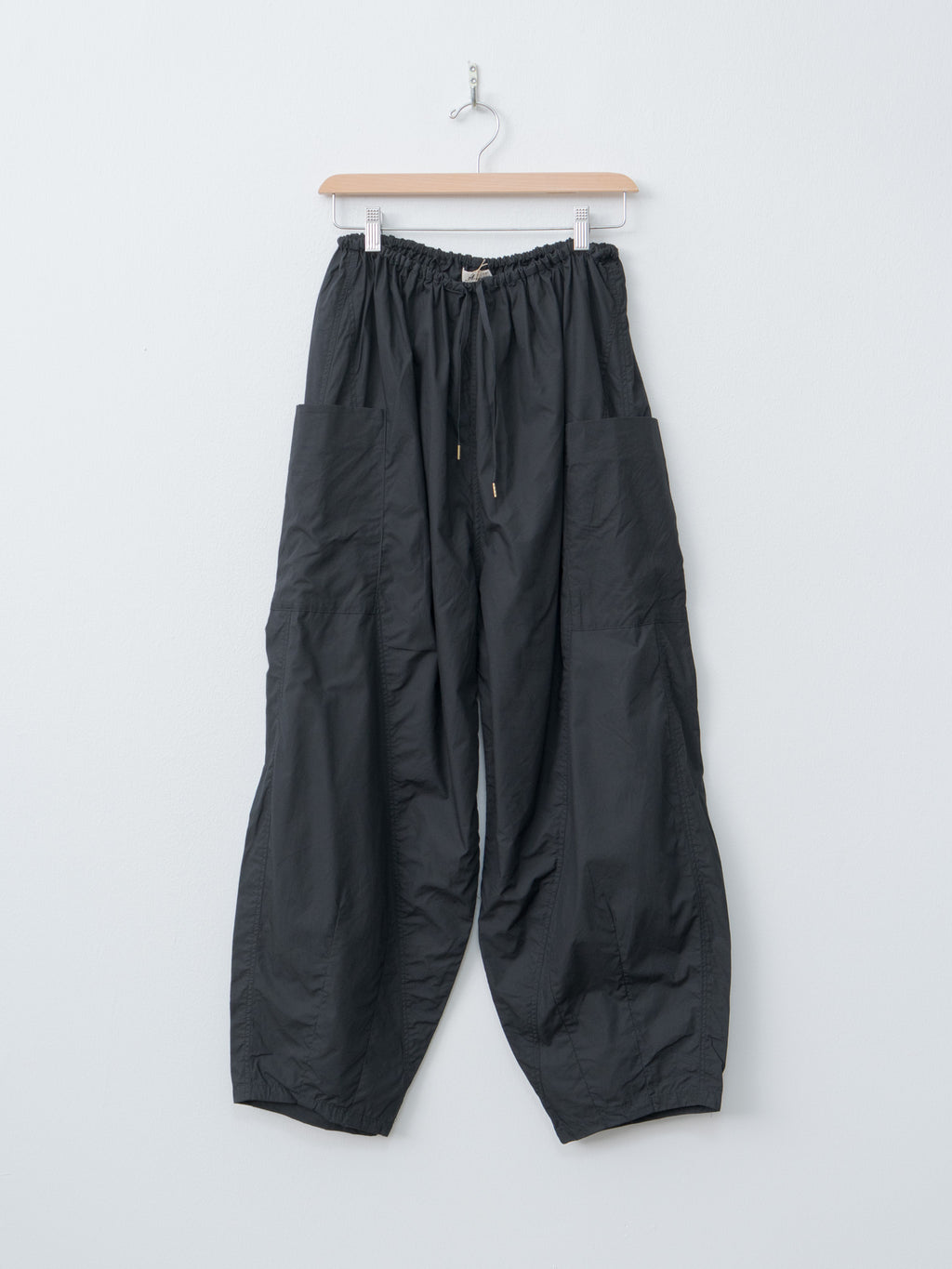 Typewriter Cotton Pants - Black
