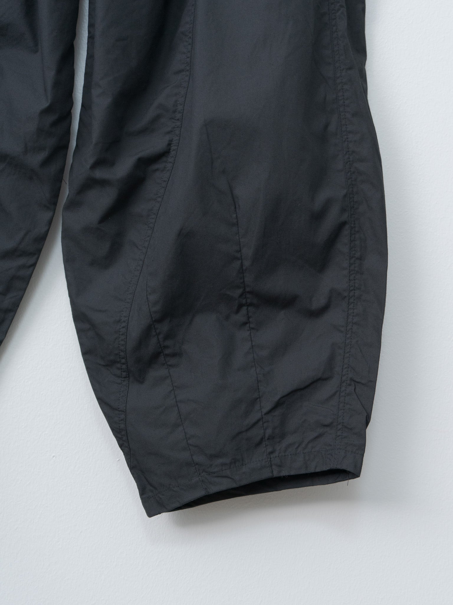 Typewriter Cotton Pants - Black