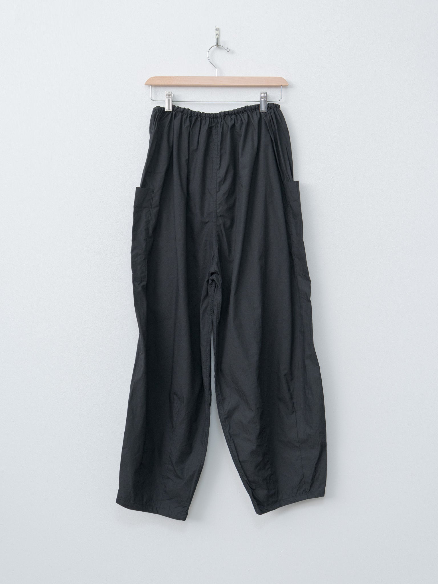 Typewriter Cotton Pants - Black