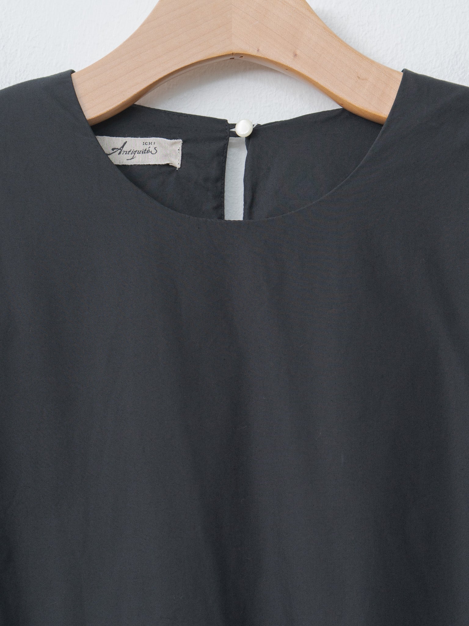 Typewriter Cotton Dress - Black