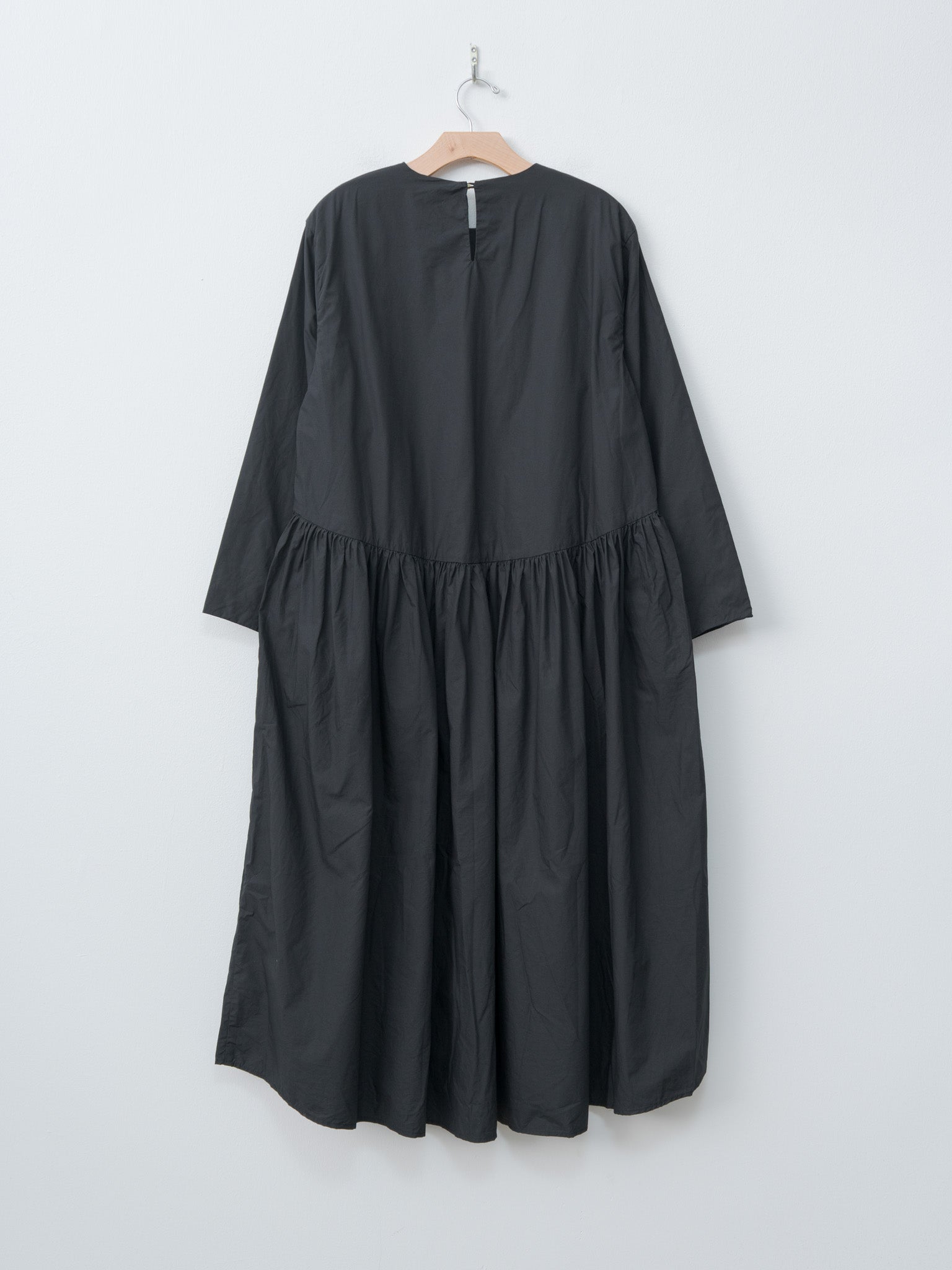 Typewriter Cotton Dress - Black