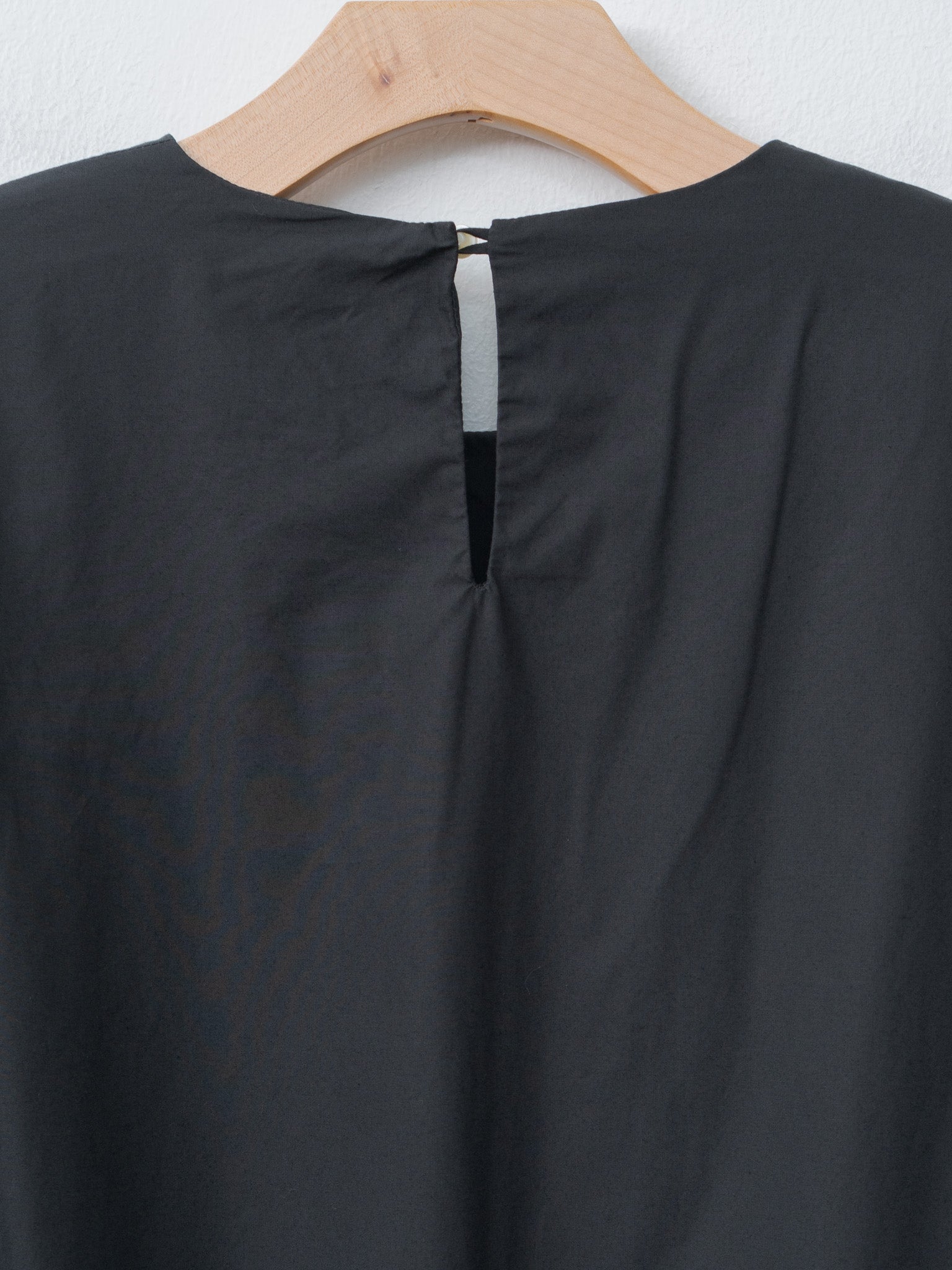 Typewriter Cotton Dress - Black