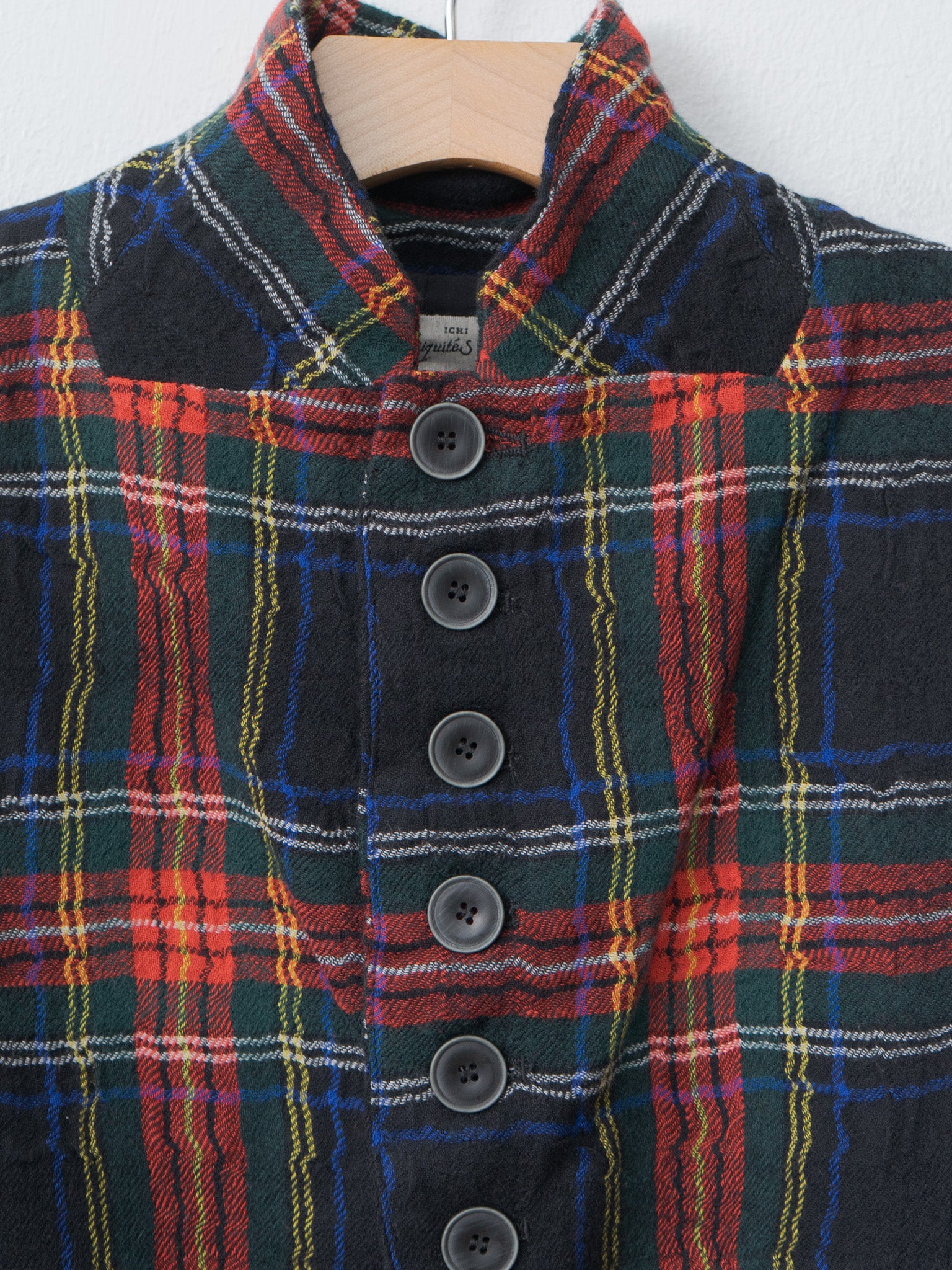 C/W Tartan Jacket - Black