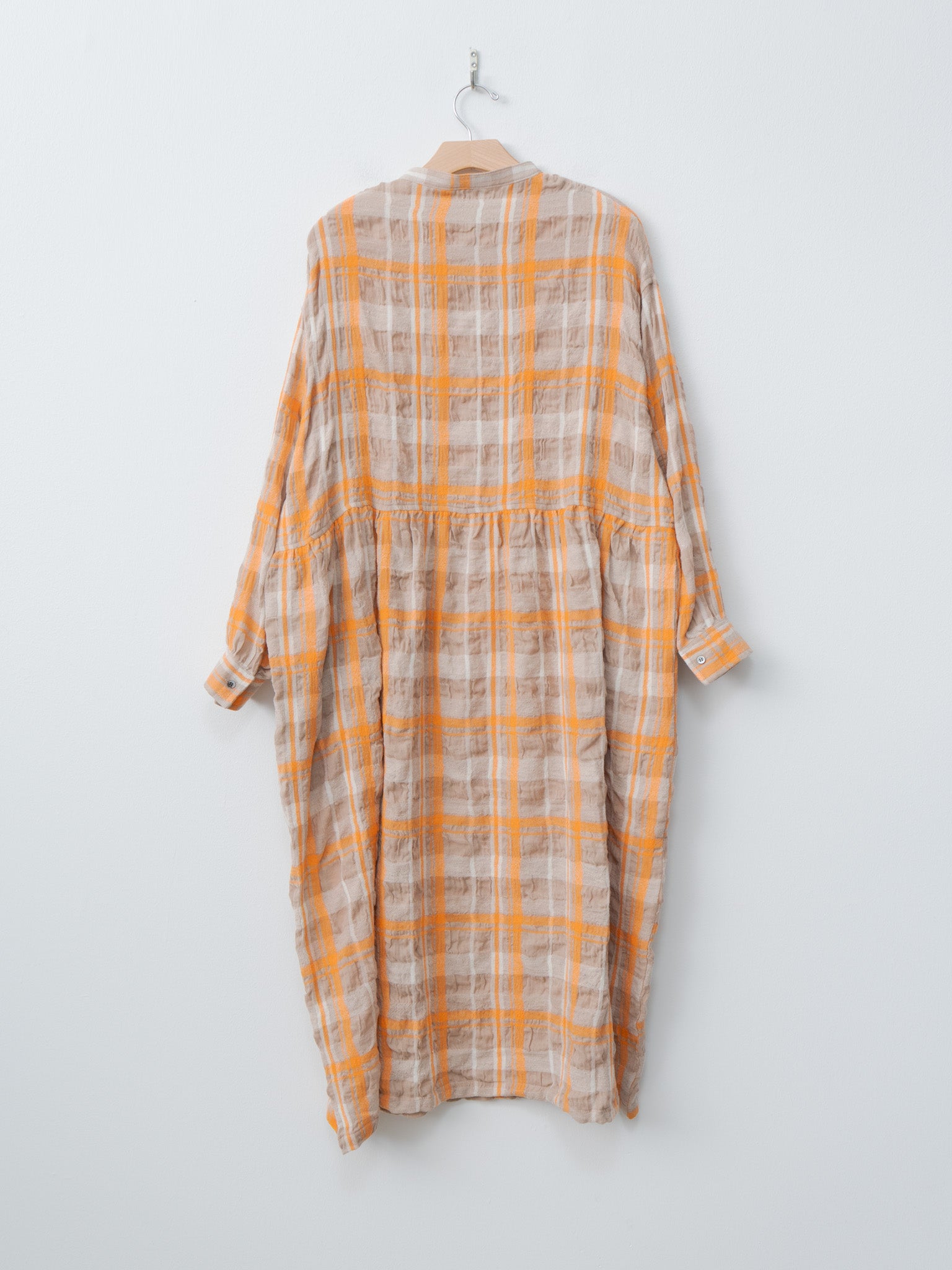 C/W Tartan Dress - Orange