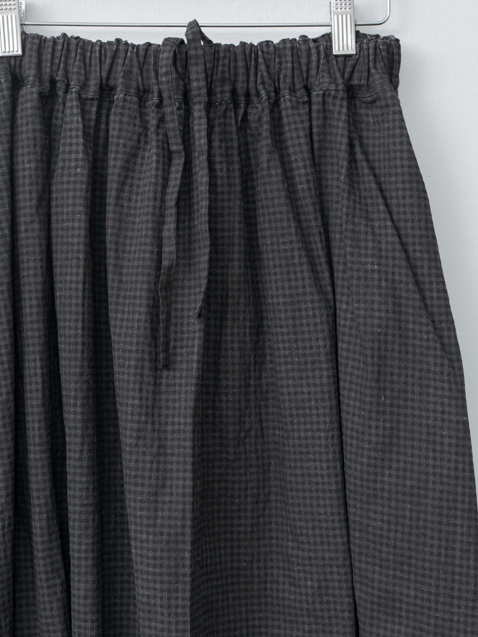 Gingham SUMI Dyed Skirt - Check