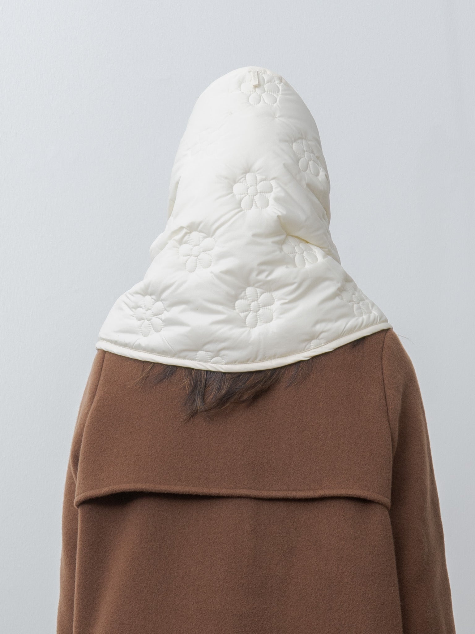 Puff Scarf - Off White